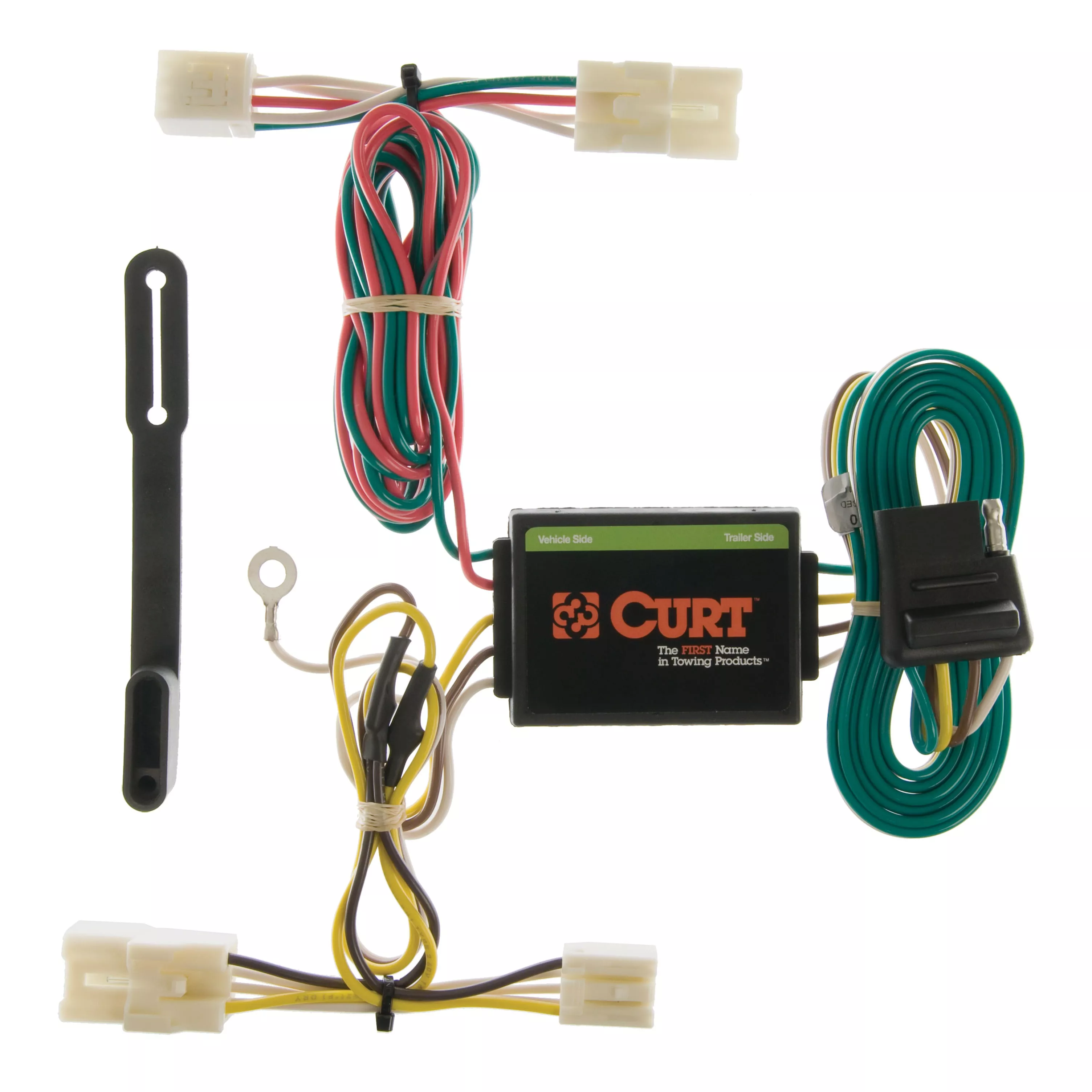 55310 - Vehicle-Side Custom 4-Pin Trailer Wiring Harness, Fits Select Hyundai Santa Fe SUV, Elantra Touring, Kia Rio5 - 2009-2012 Hyundai Elantra and more