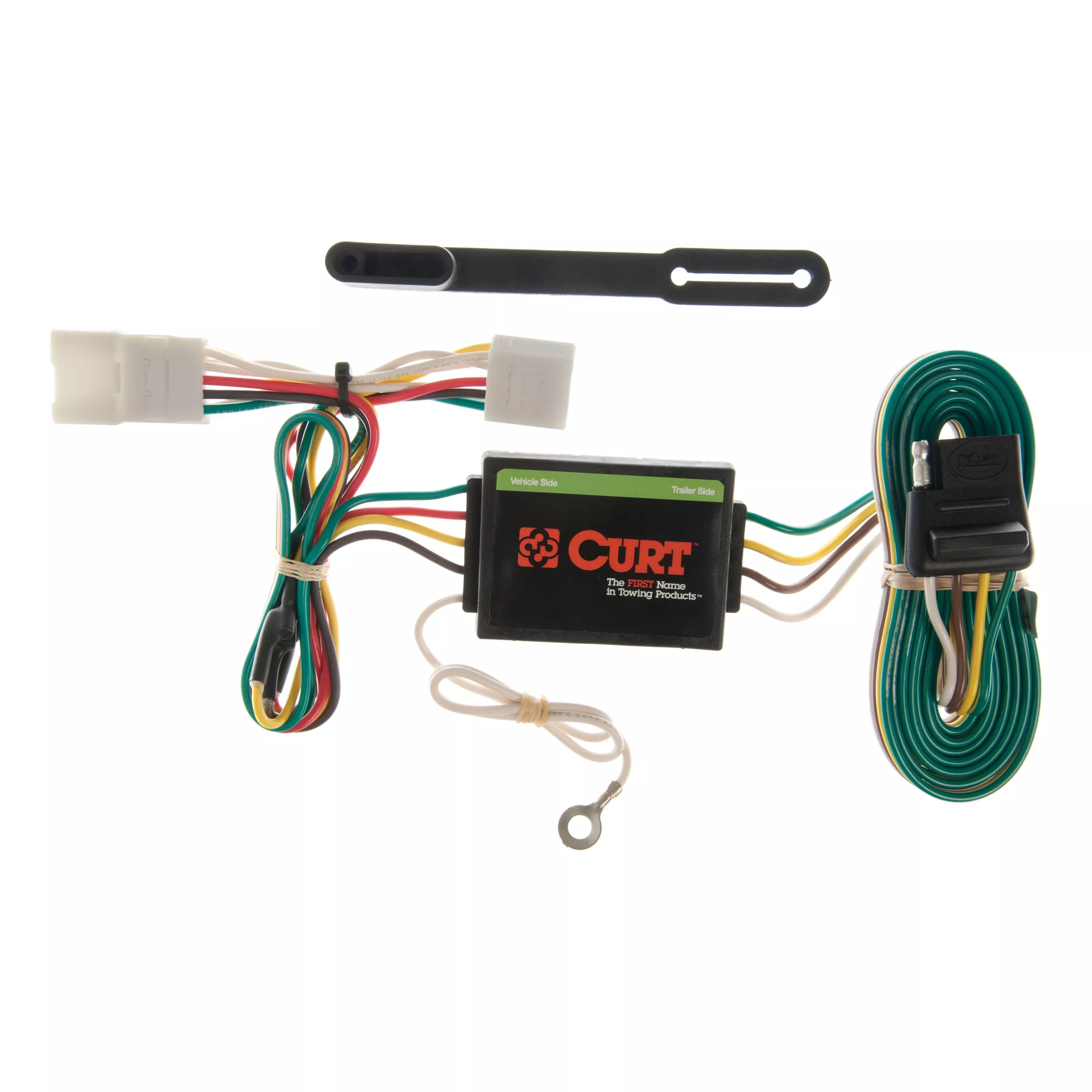 55354 - Vehicle-Side Custom 4-Pin Trailer Wiring Harness, Fits Select Jeep Cherokee, Including Sport - 1997-2001 Jeep Cherokee