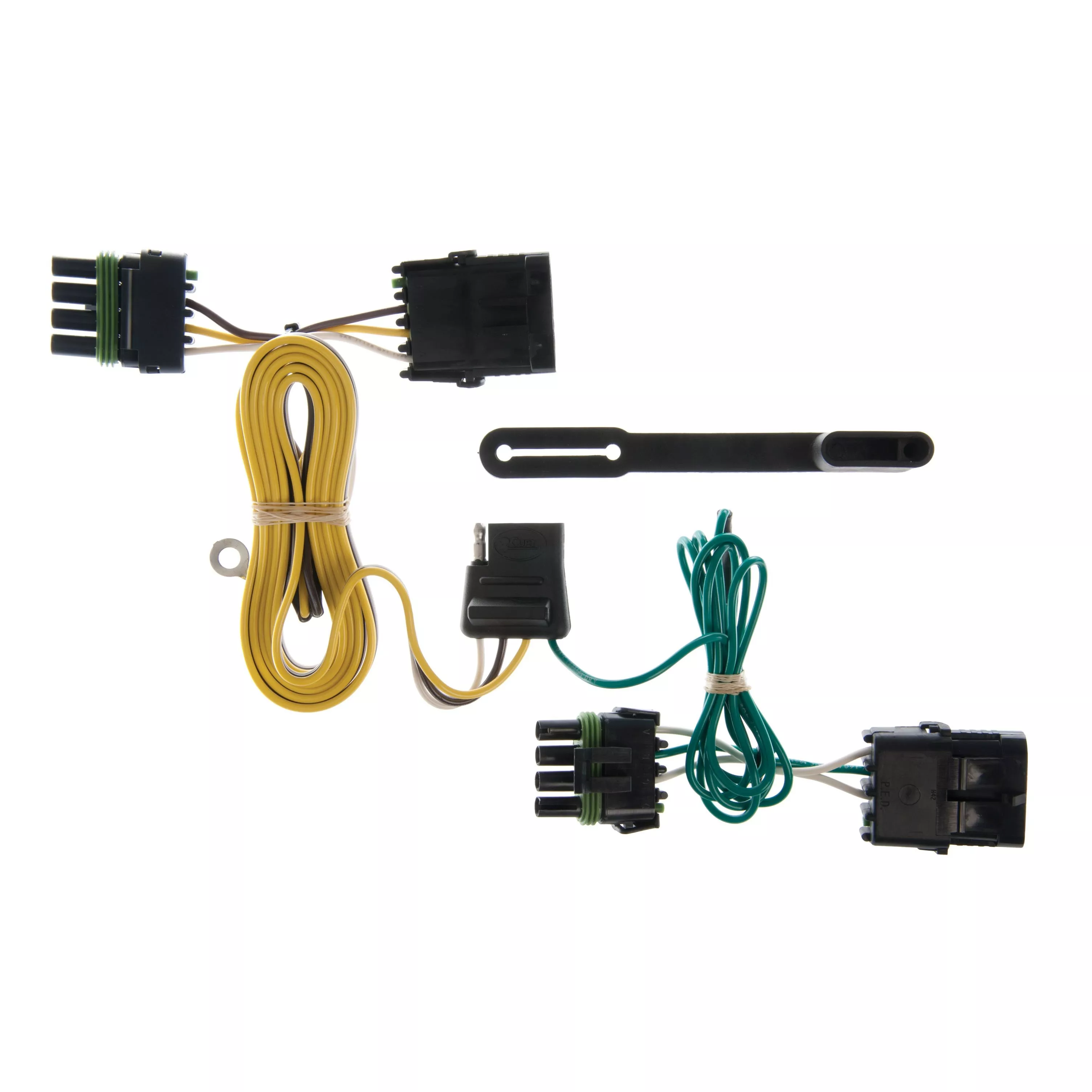 55356 - Vehicle-Side Custom 4-Pin Trailer Wiring Harness, Fits Select Jeep Wrangler TJ - 1997 Jeep TJ, 1991-1995,1997 Jeep Wrangler