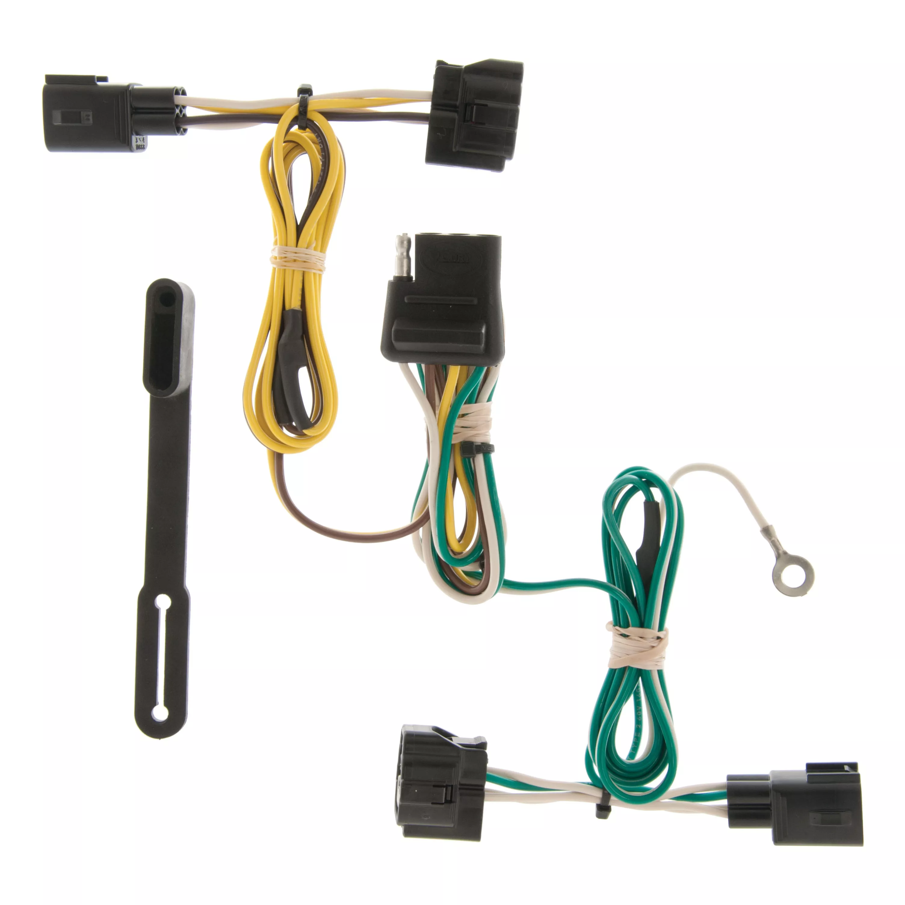 55363 - Vehicle-Side Custom 4-Pin Trailer Wiring Harness, Fits Select Jeep Wrangler TJ - 1998-2006 Jeep Wrangler