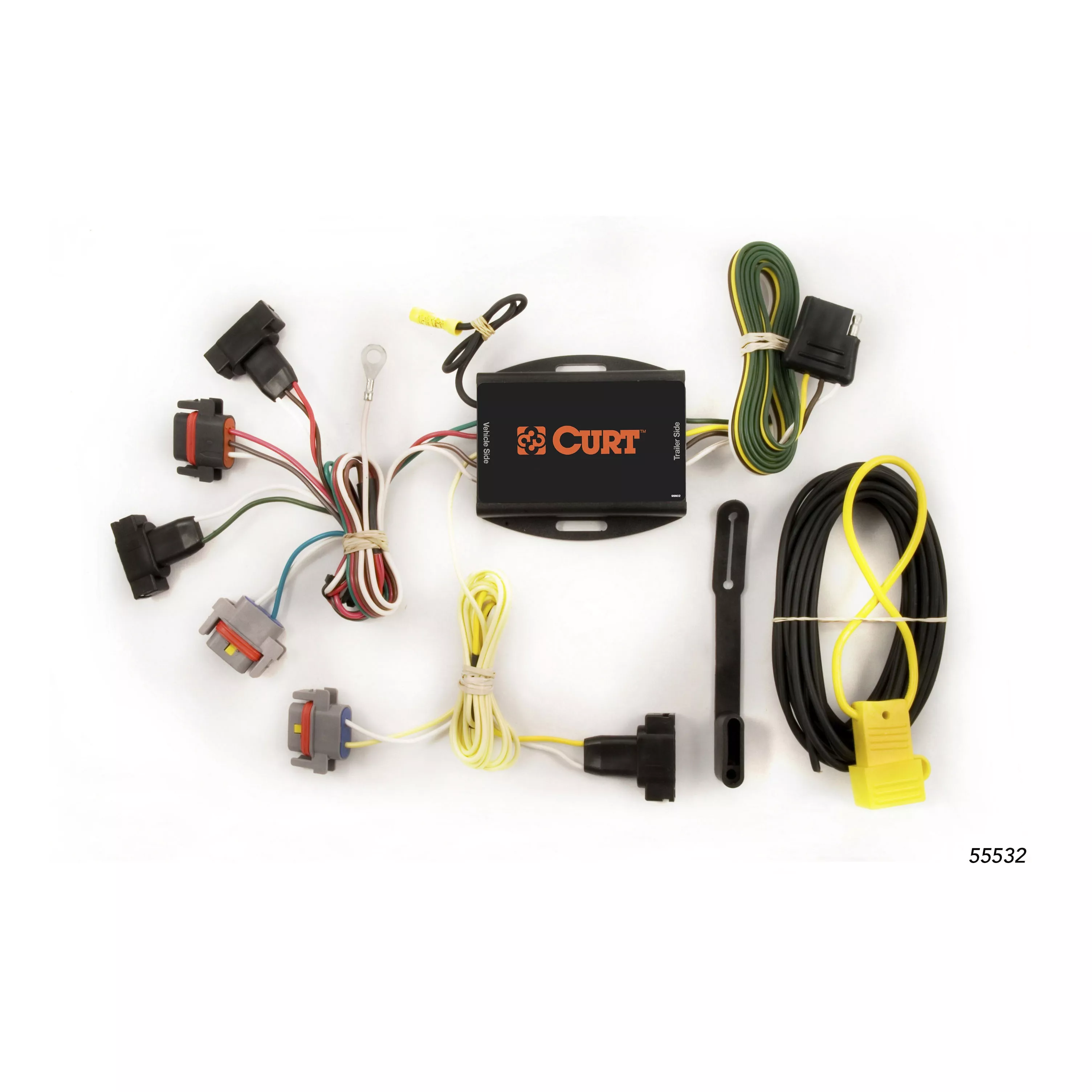 55532 - Vehicle-Side Custom 4-Pin Trailer Wiring Harness, Fits Select Chrysler PT Cruiser - 2001-2010 Chrysler PT Cruiser
