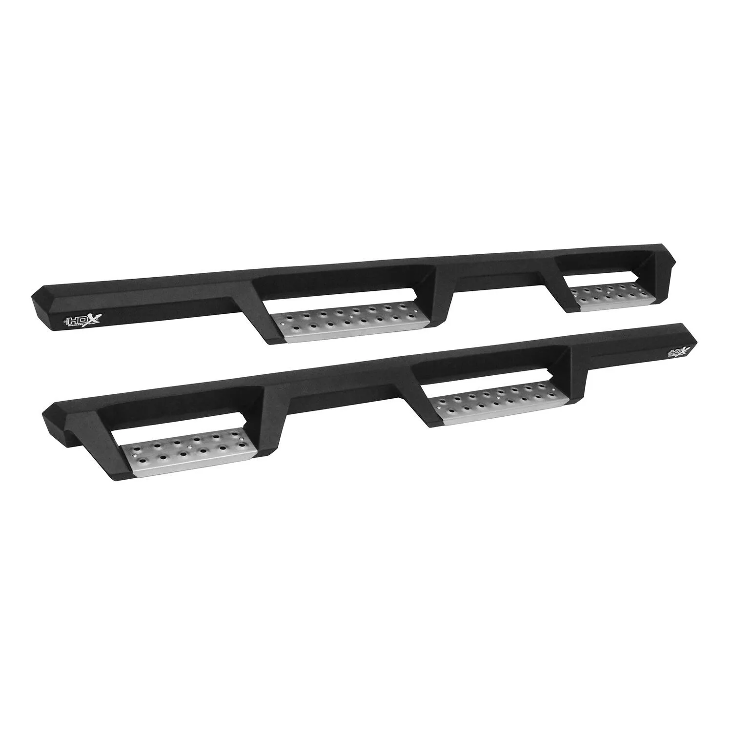 56-132952 - HDX Stainless Drop Nerf Step Bars - 2018 Jeep Wrangler JK, 2007-2017 Jeep Wrangler