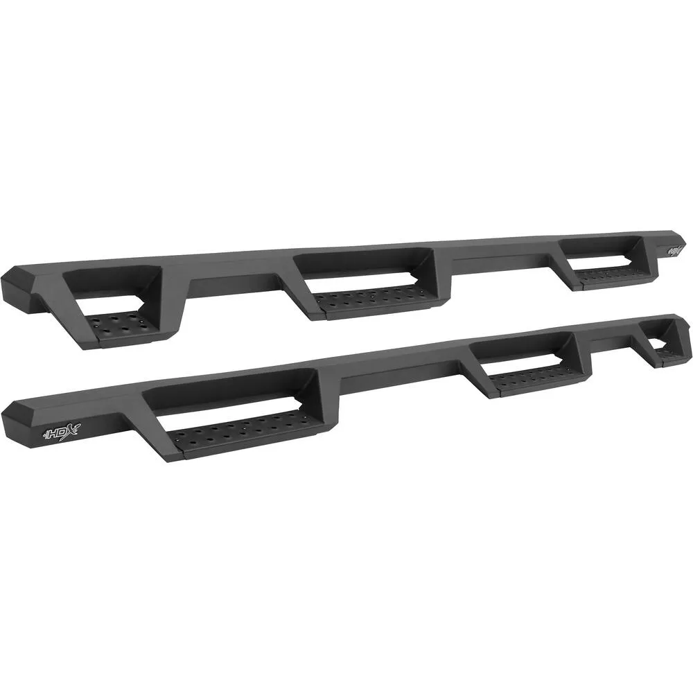 56-534565 - HDX Drop Wheel-to-Wheel Nerf Step Bars - 2007-2018 Chevrolet Silverado 1500, 2007-2018 GMC Sierra 1500