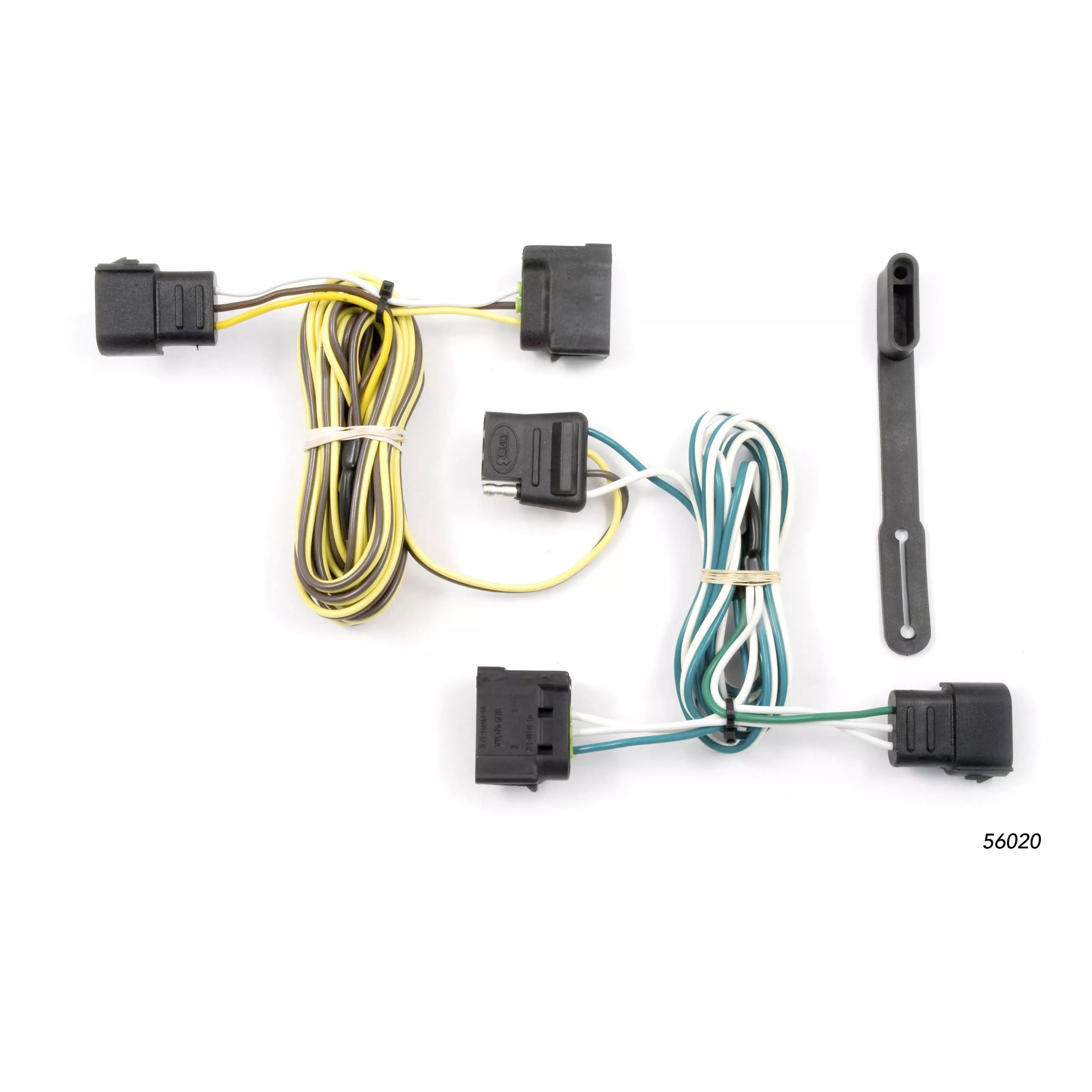 56020 - Vehicle-Side Custom 4-Pin Trailer Wiring Harness, Fits Select Ford E-150, E-250, E-350 Super Duty - 2004-2018 Ford E-350 Super Duty and more