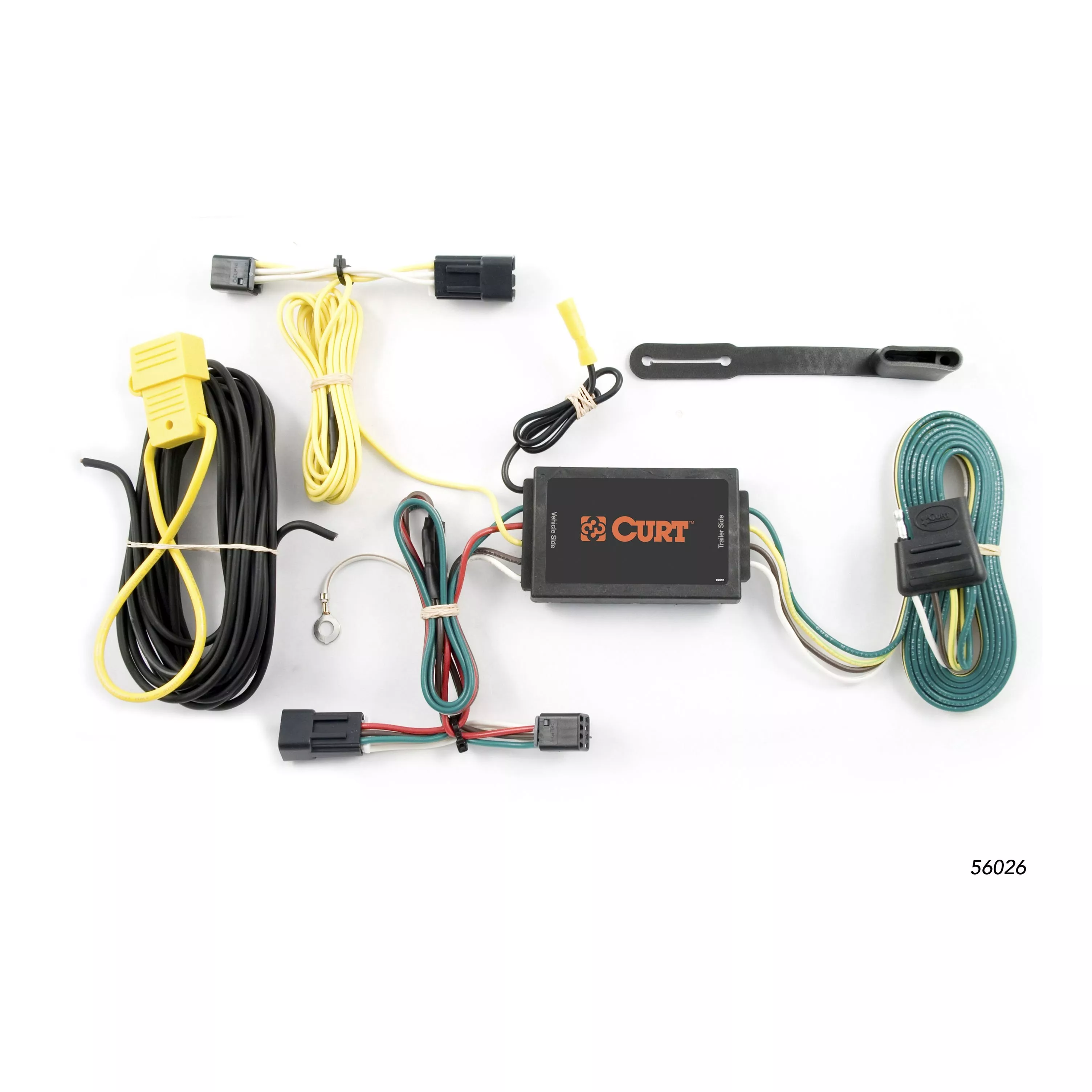 56026 - Vehicle-Side Custom 4-Pin Trailer Wiring Harness, Fits Select Saturn Vue, Chevrolet Captiva - 2012 Chevrolet Captiva Sport and more