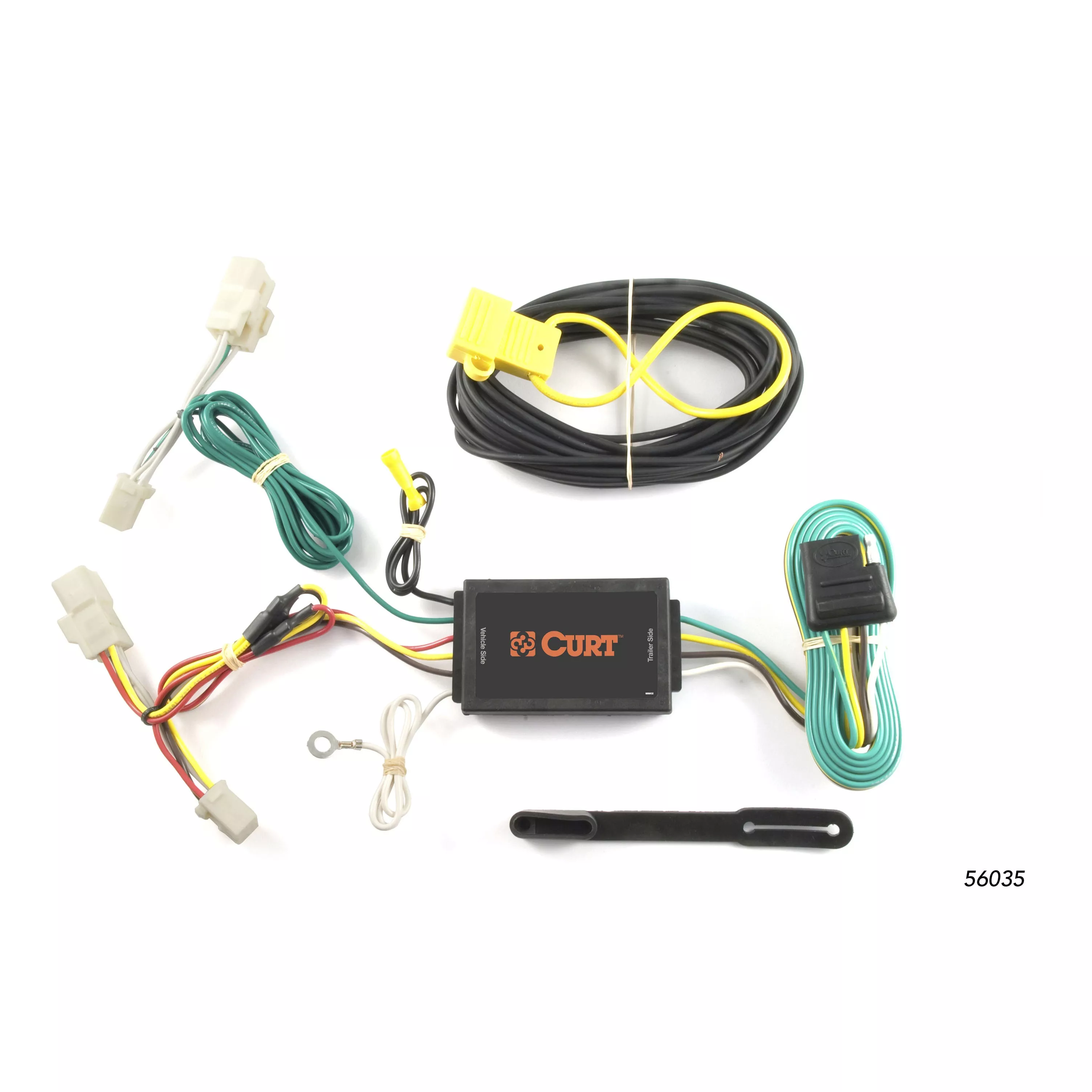 56035 - Vehicle-Side Custom 4-Pin Trailer Wiring Harness, Fits Select Toyota Matrix, Pontiac Vibe, Scion xB - 2011-2015 Scion xB and more