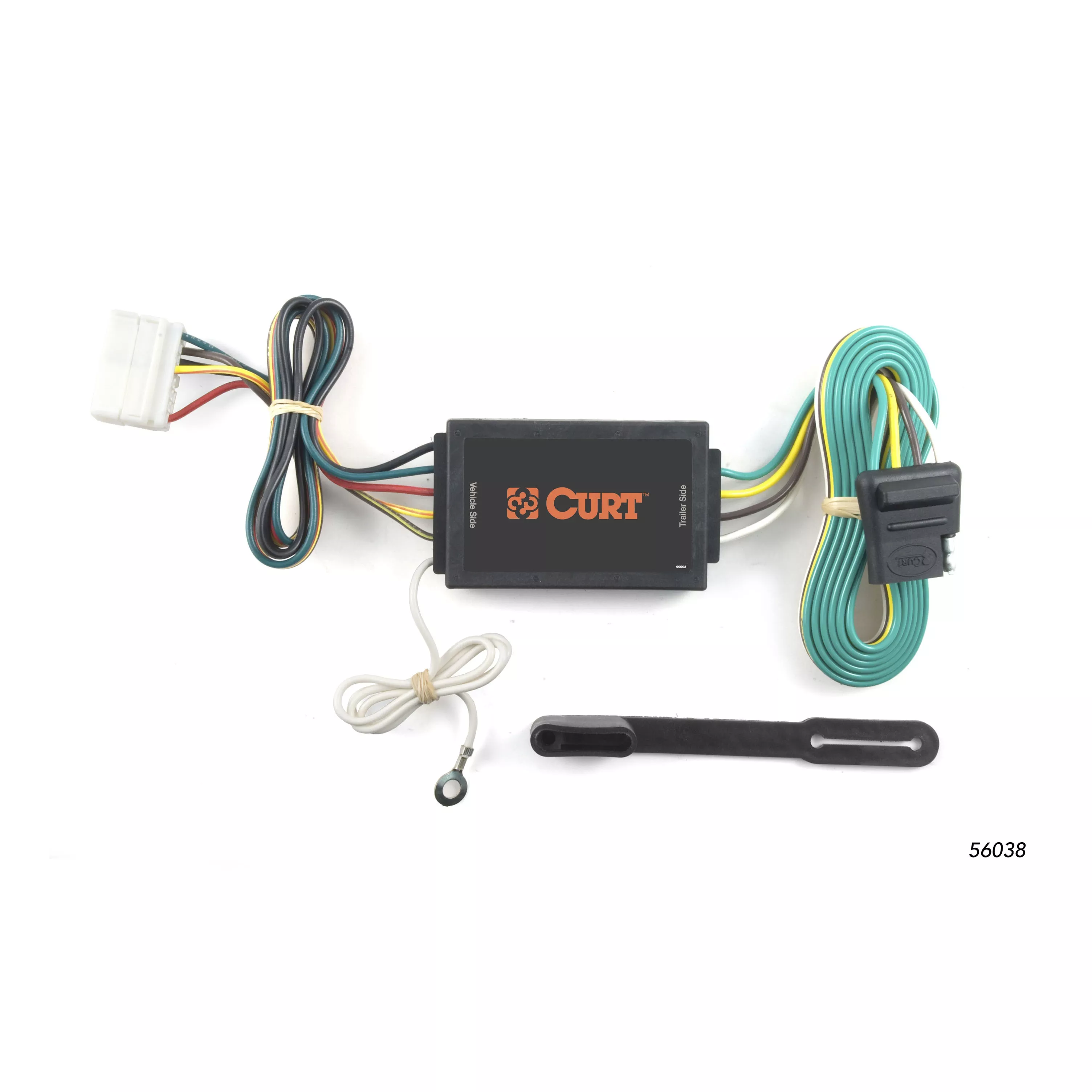 56038 - Vehicle-Side Custom 4-Pin Trailer Wiring Harness, Fits Select Acura MDX - 2007-2013 Acura MDX