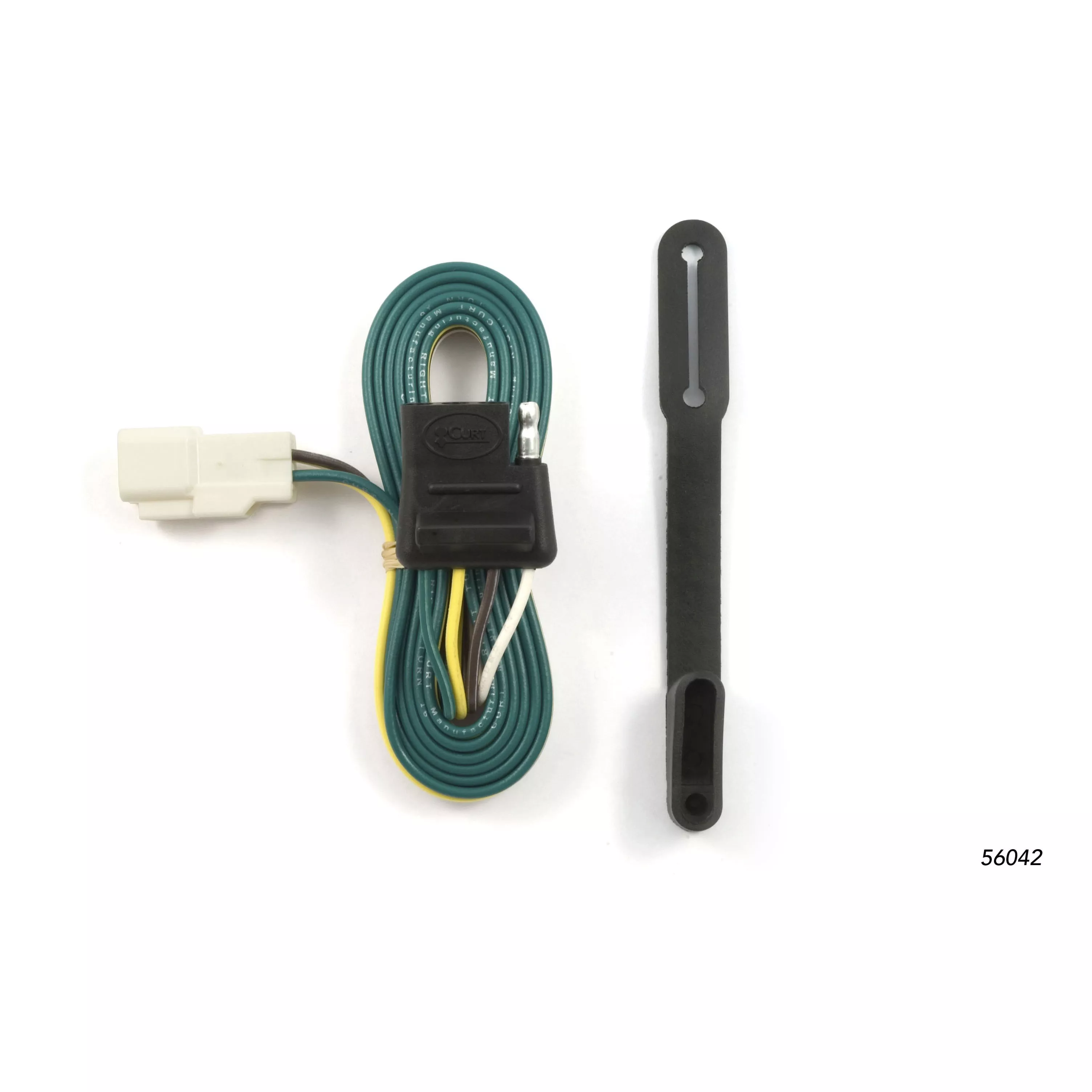 56042 - Vehicle-Side Custom 4-Pin Trailer Wiring Harness, Fits Select Toyota Highlander, OEM Tow Package Required - 2008-2019 Toyota Highlander