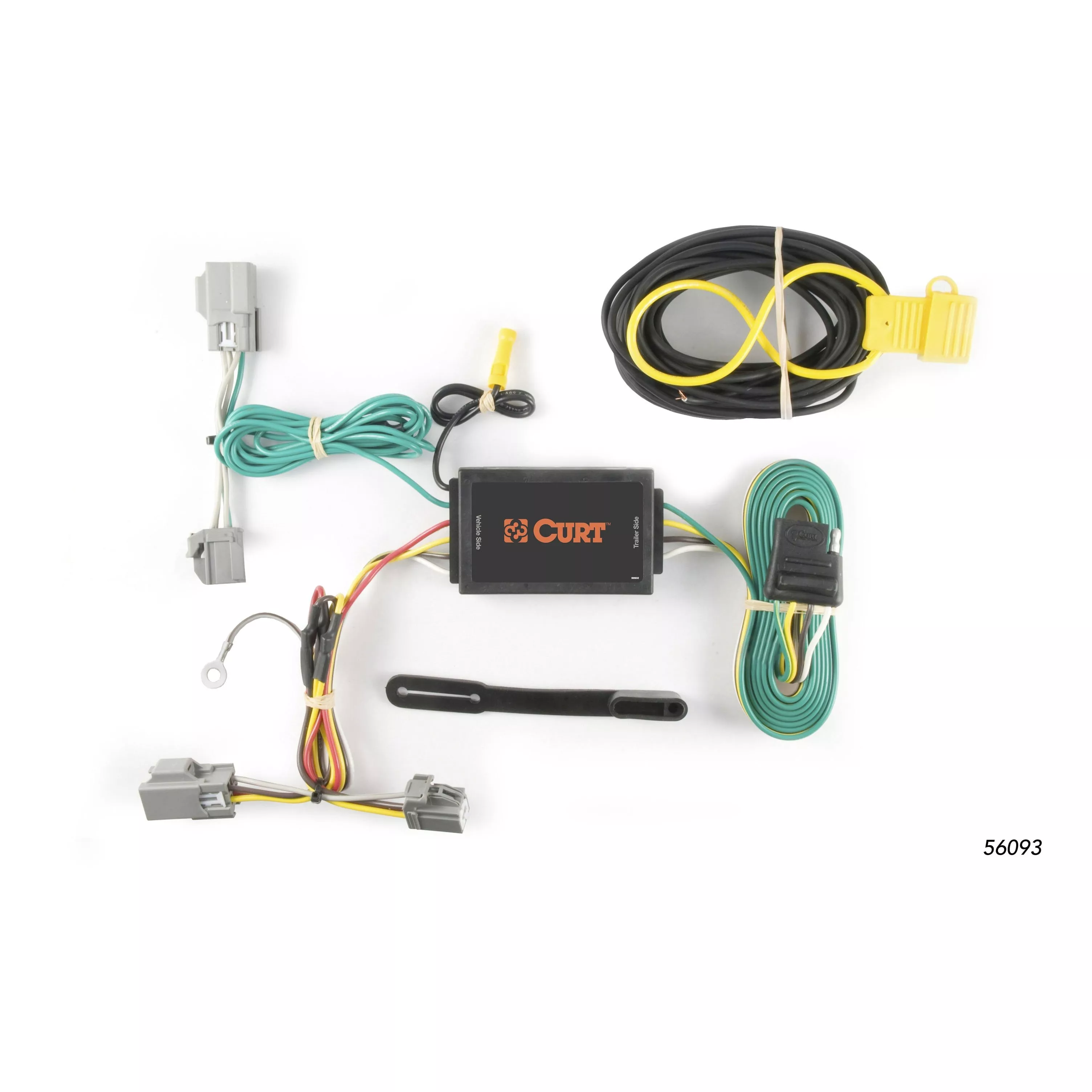 56093 - Vehicle-Side Custom 4-Pin Trailer Wiring Harness, Fits Select Ford Taurus, Explorer, Lincoln MKS - 2011-2013,2020-2026 Ford Explorer and more