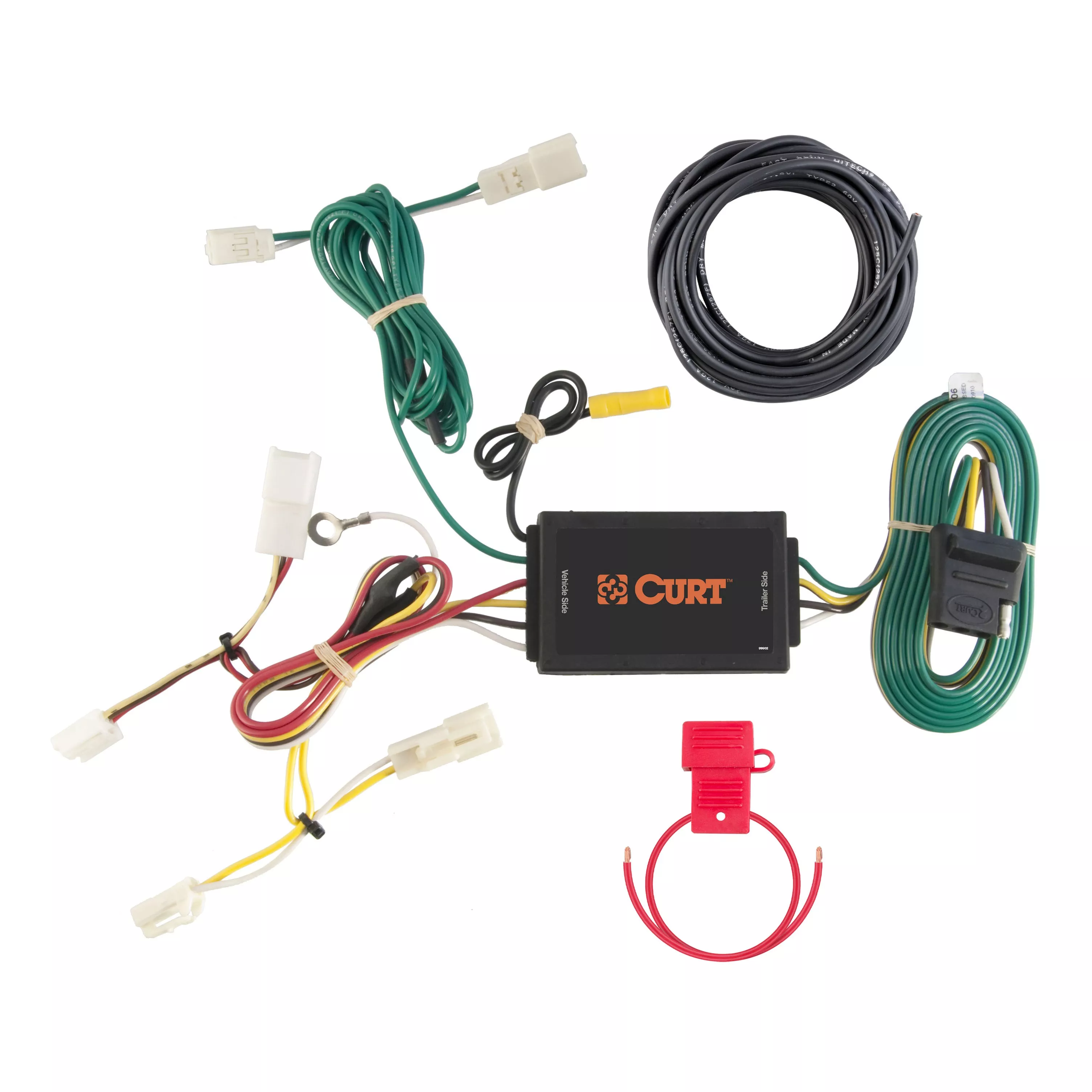 56106 - Vehicle-Side Custom 4-Pin Trailer Wiring Harness, Fits Select Toyota Sienna - 2011-2020 Toyota Sienna
