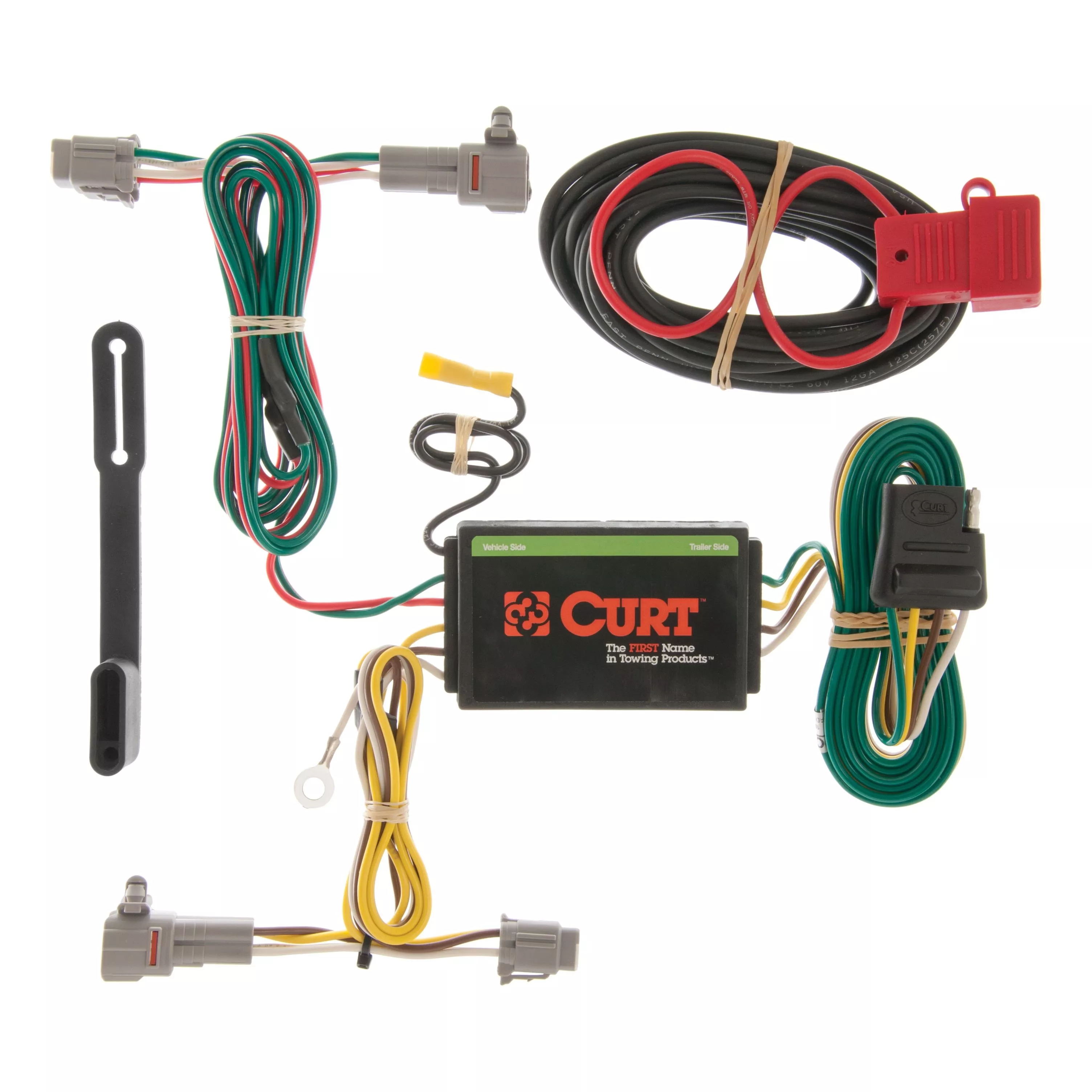 56111 - Vehicle-Side Custom 4-Pin Trailer Wiring Harness, Fits Select Subaru Impreza Hatchback - 2008-2011 Subaru Impreza