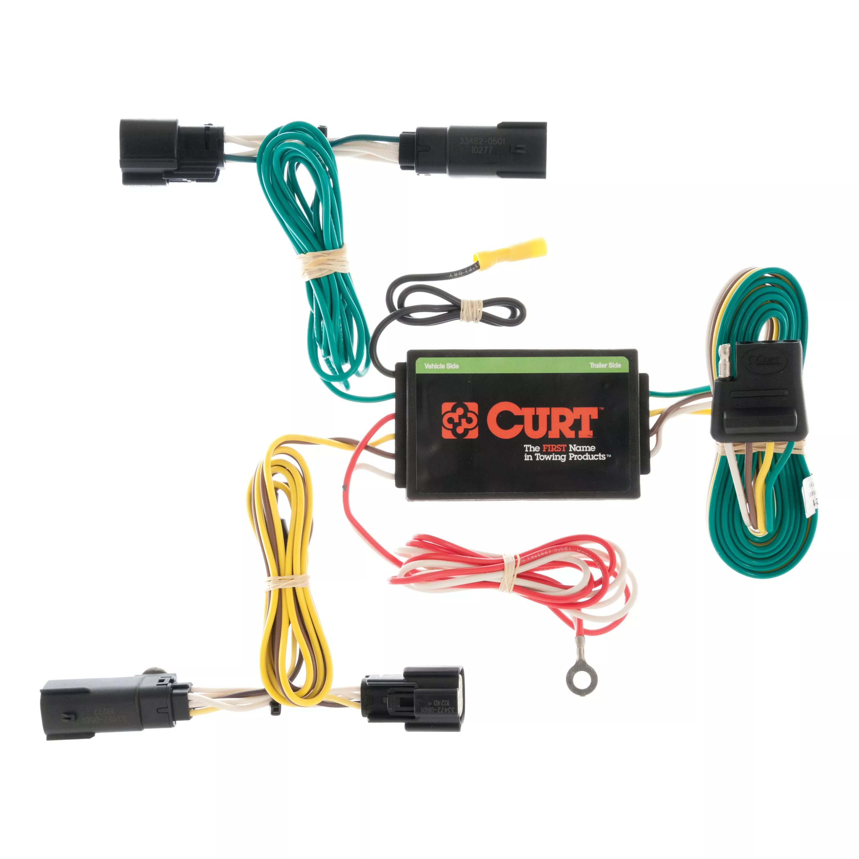 56121 - Vehicle-Side Custom 4-Pin Trailer Wiring Harness, Fits Select Lincoln MKX - 2011-2015 Lincoln MKX