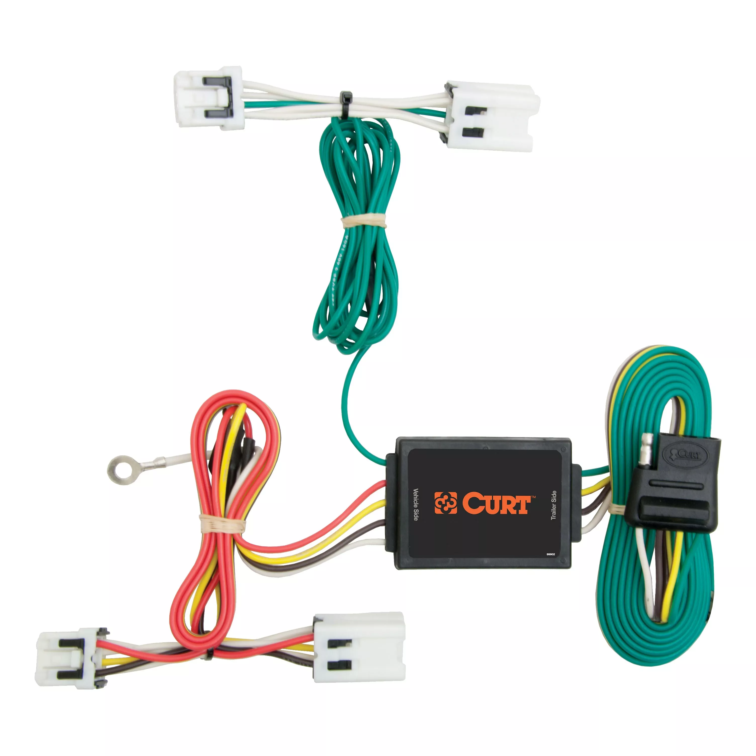 56124 - Vehicle-Side Custom 4-Pin Trailer Wiring Harness, Fits Select Nissan Juke - 2011-2017 Nissan Juke