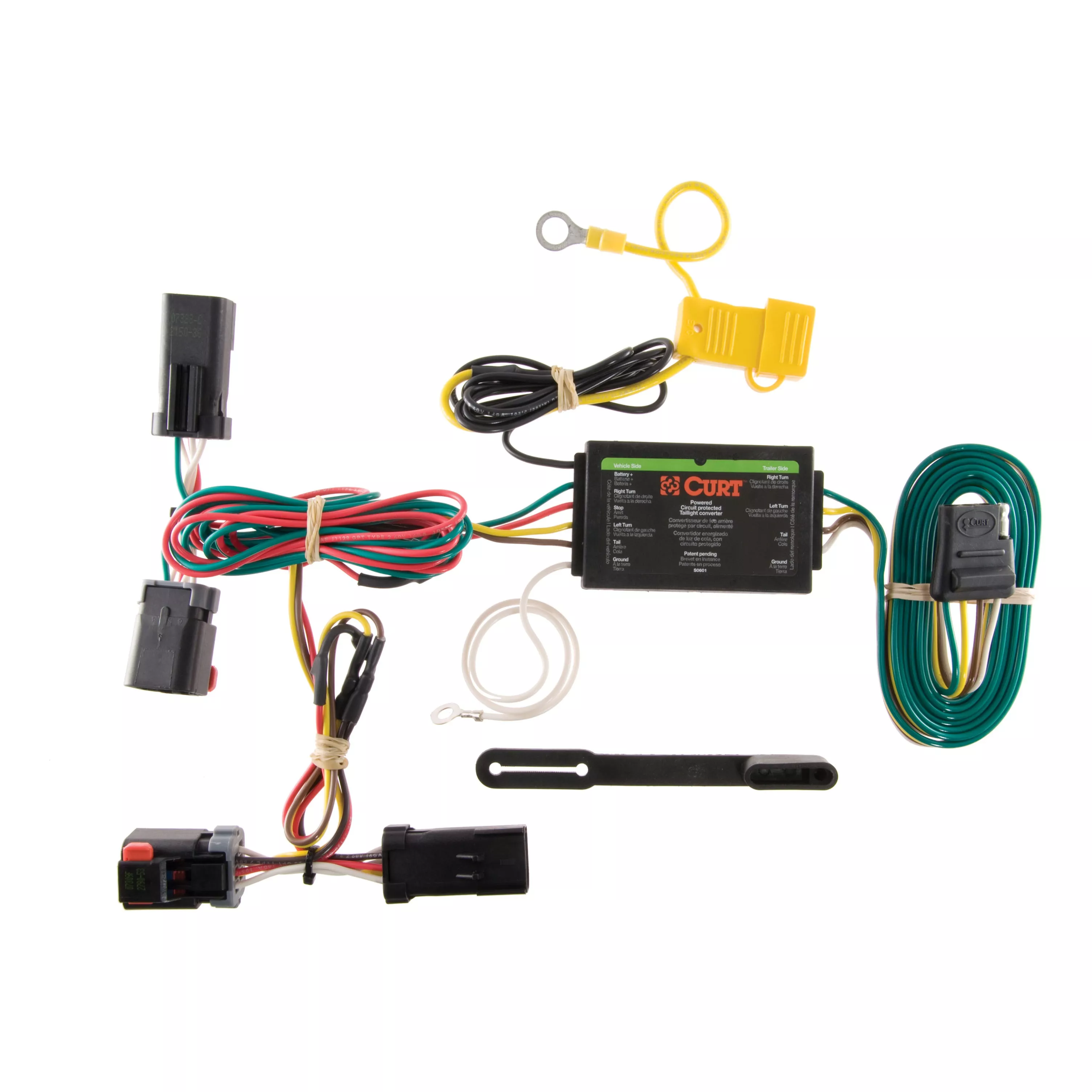 56145 - Vehicle-Side Custom 4-Pin Trailer Wiring Harness, Fits Select Chrysler 300 - 2011-2014 Chrysler 300