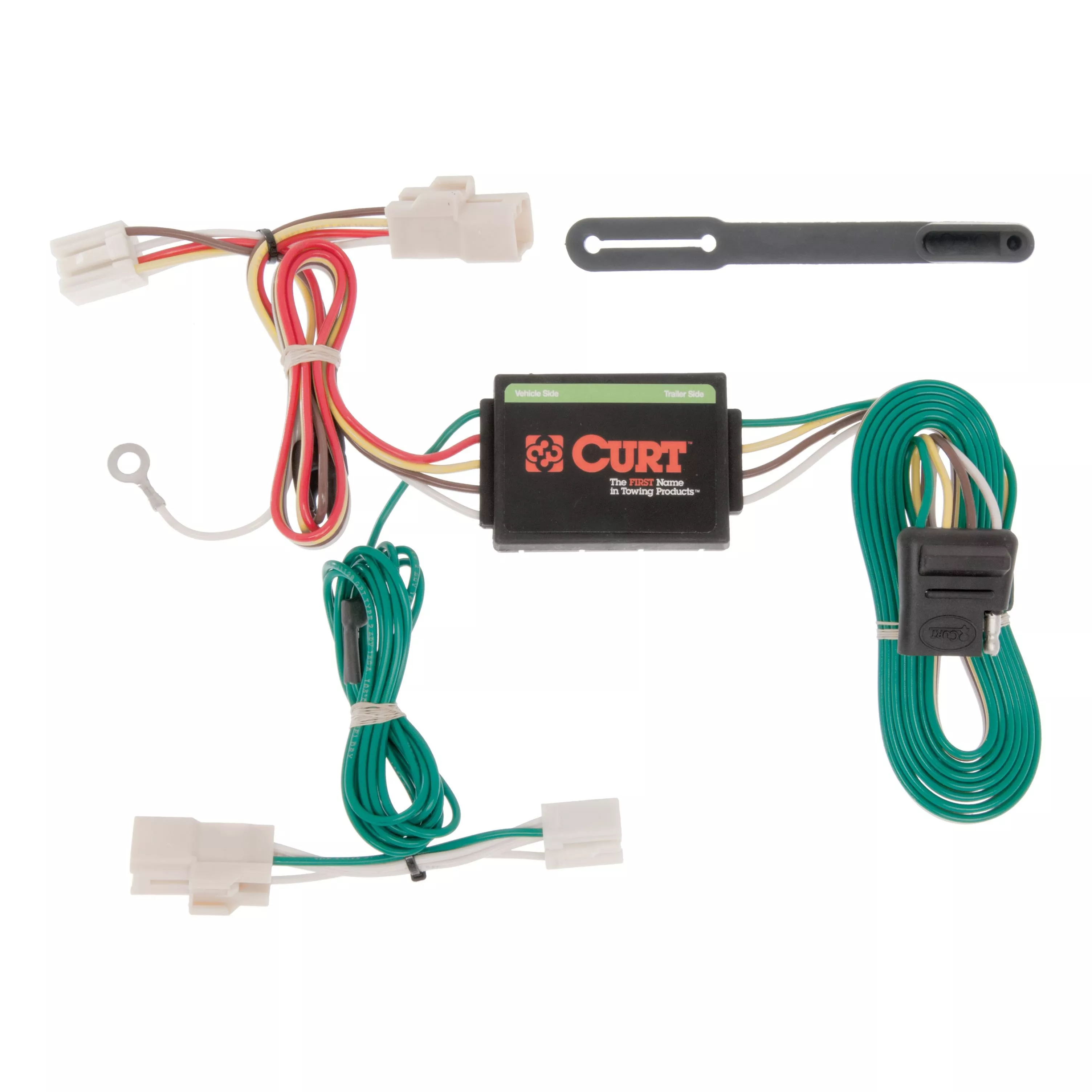 56149 - Vehicle-Side Custom 4-Pin Trailer Wiring Harness, Fits Select Hyundai Accent Sedan - 2012-2017 Hyundai Accent