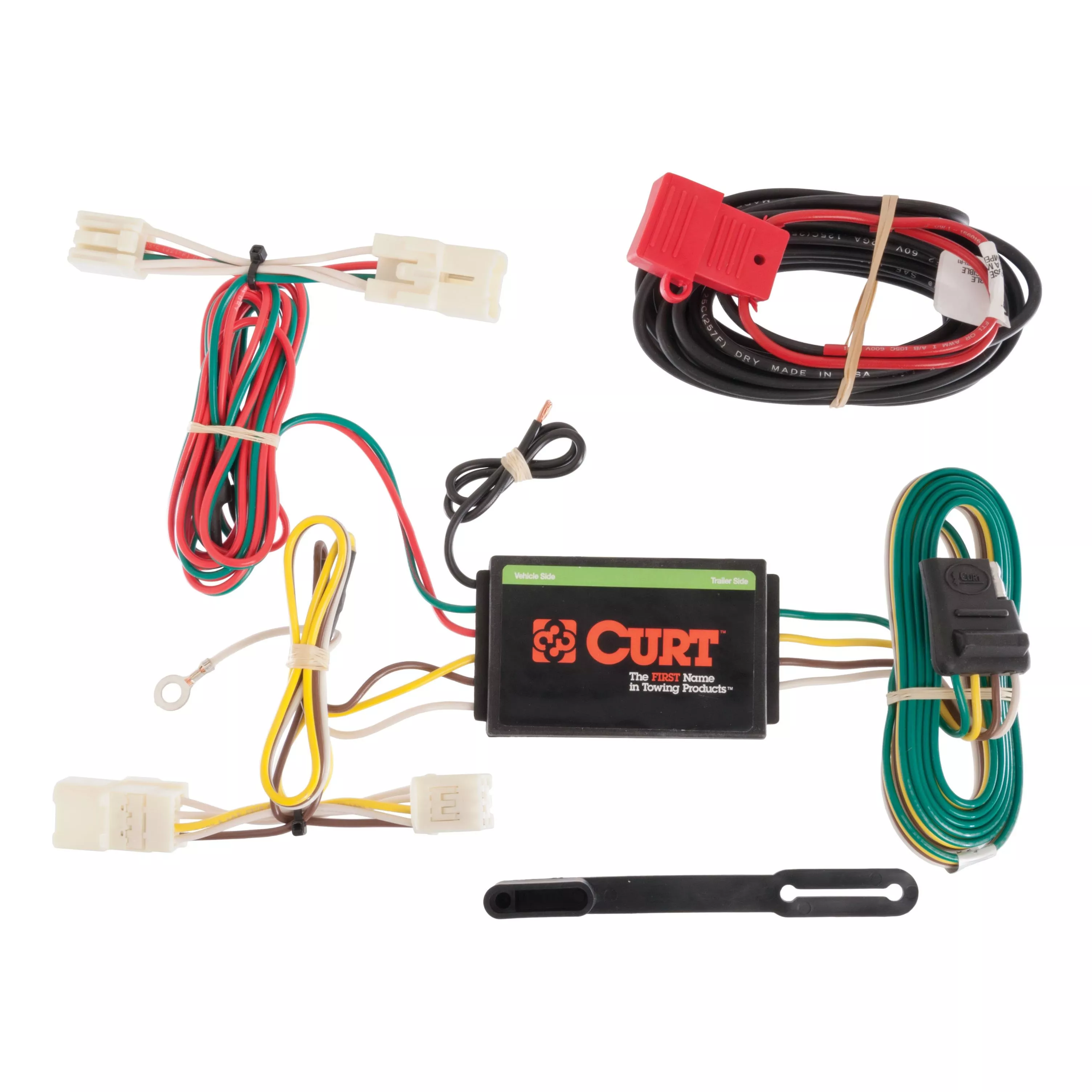 56165 - Vehicle-Side Custom 4-Pin Trailer Wiring Harness, Fits Select Toyota RAV4 - 2006-2012 Toyota RAV4