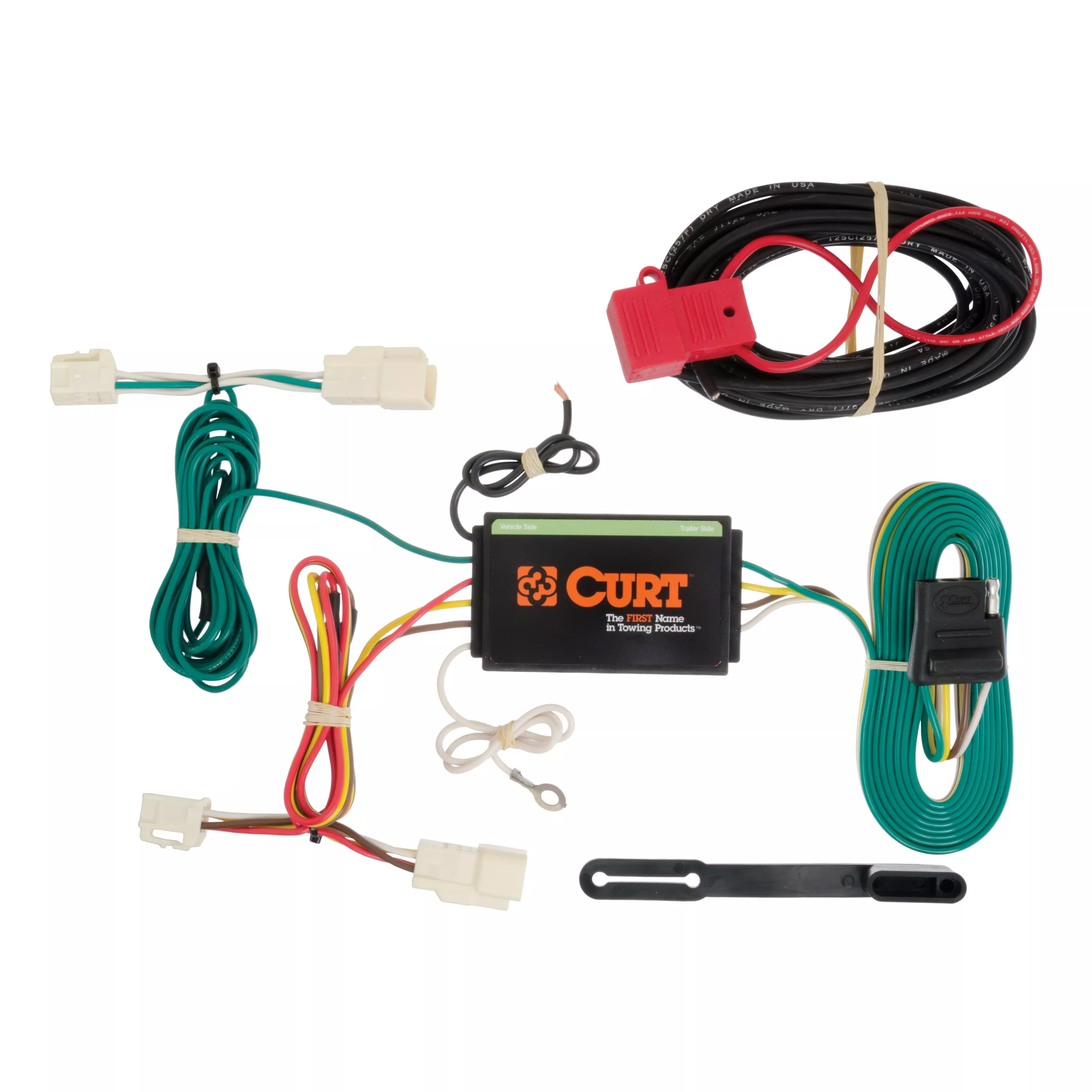 56189 - Vehicle-Side Custom 4-Pin Trailer Wiring Harness, Fits Select Mitsubishi Outlander - 2014-2020 Mitsubishi Outlander