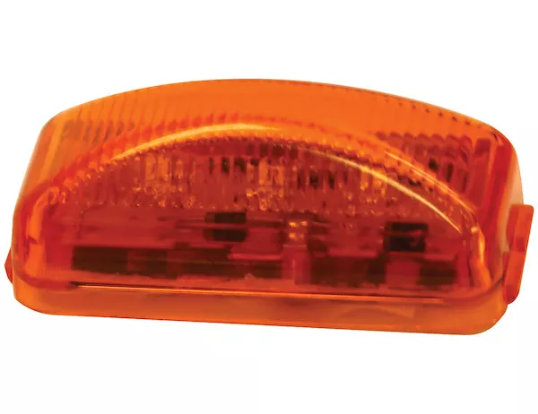 5622203 - 2.5 Inch Amber Surface Mount/Marker Clearance Light Kit with 3 LEDs (PL-10 Connection, Includes Bracket and Plug)