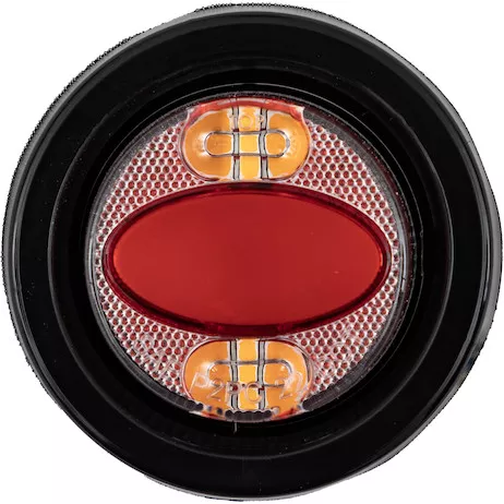 5622501 - 2.5 Inch Marker Strobe Combo Light - Red/Amber