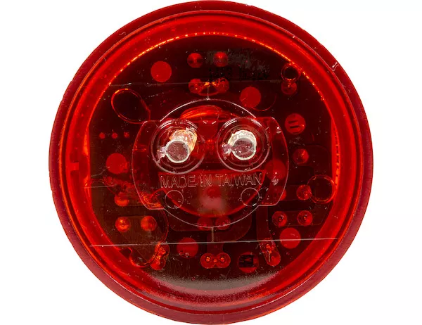 5622551 - 2.5 Inch Red Marker Clearance Light with Reflex With 4 LED