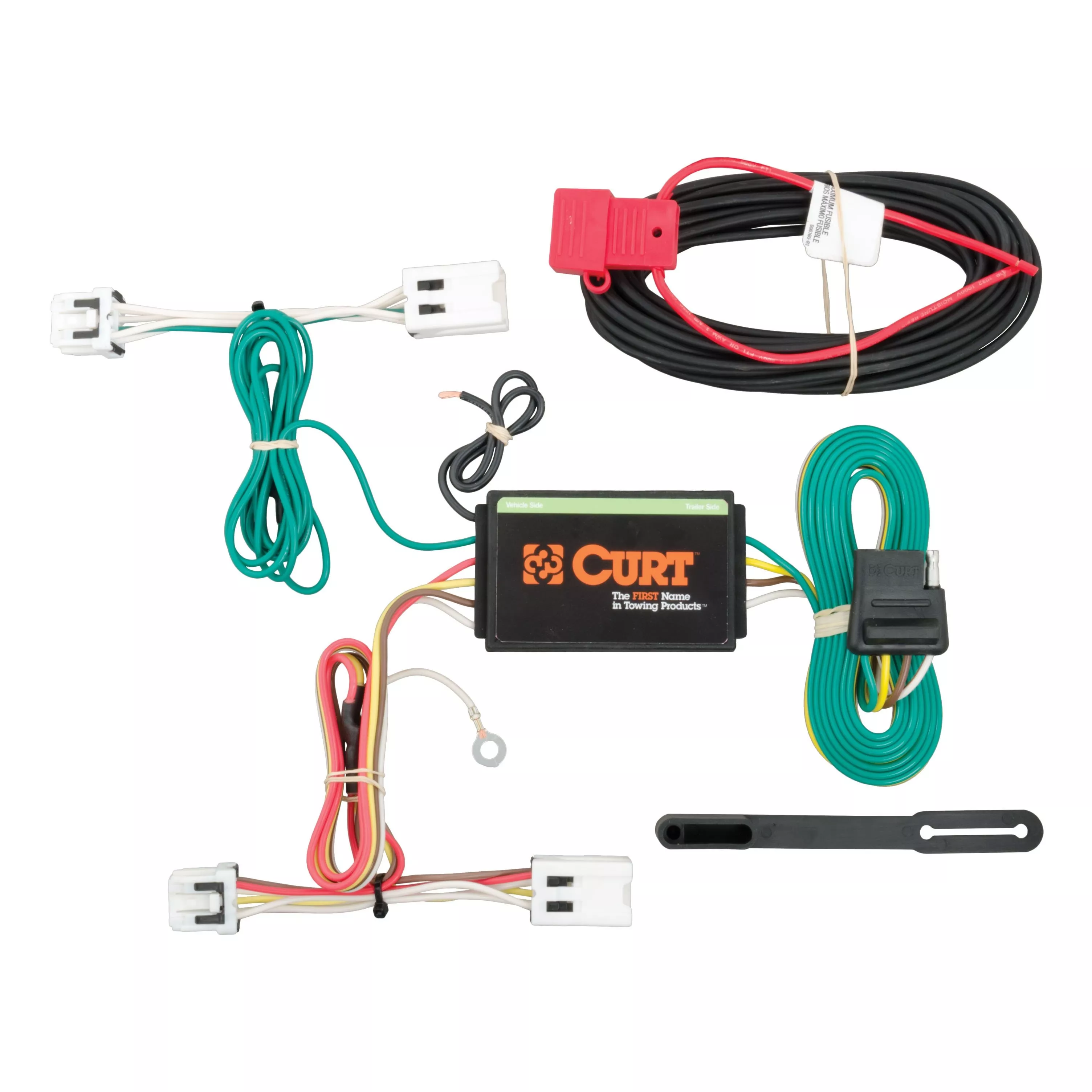 56227 - Vehicle-Side Custom 4-Pin Trailer Wiring Harness, Fits Select Nissan Leaf - 2011-2025 Nissan LEAF