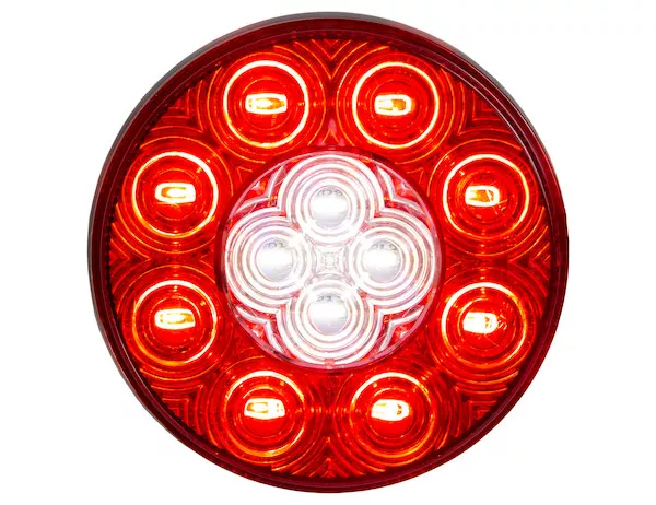 5624131 - 4 Inch Round Combination Stop/Turn/Tail & Backup Light Kit (Includes Grommet and Plug, Sold Individually)