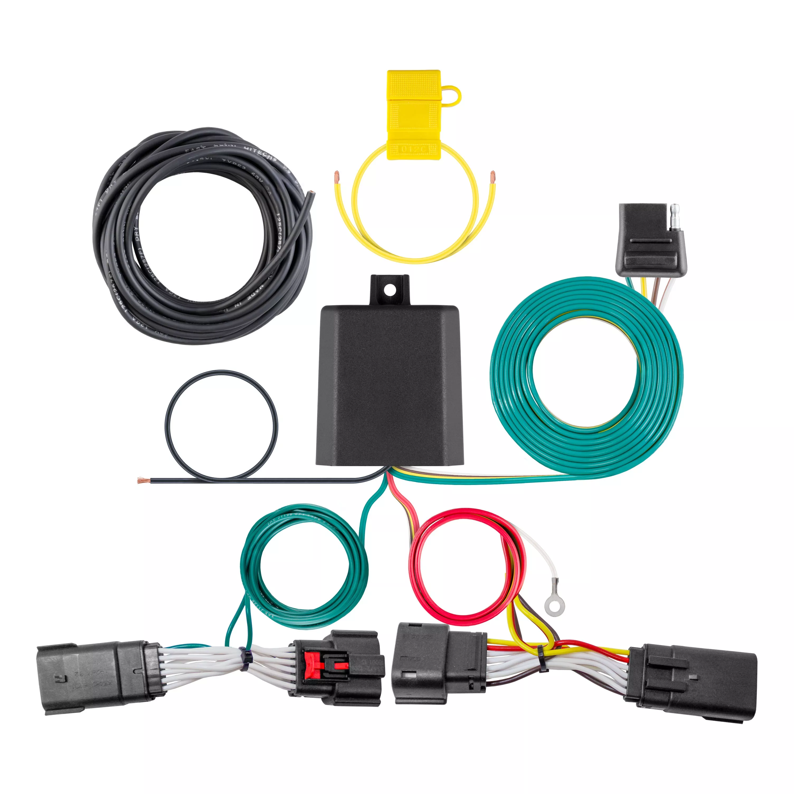 56446 - Vehicle-Side Custom 4-Pin Trailer Wiring Harness, Fits Select Lincoln Nautilus - 2019-2023 Lincoln Nautilus
