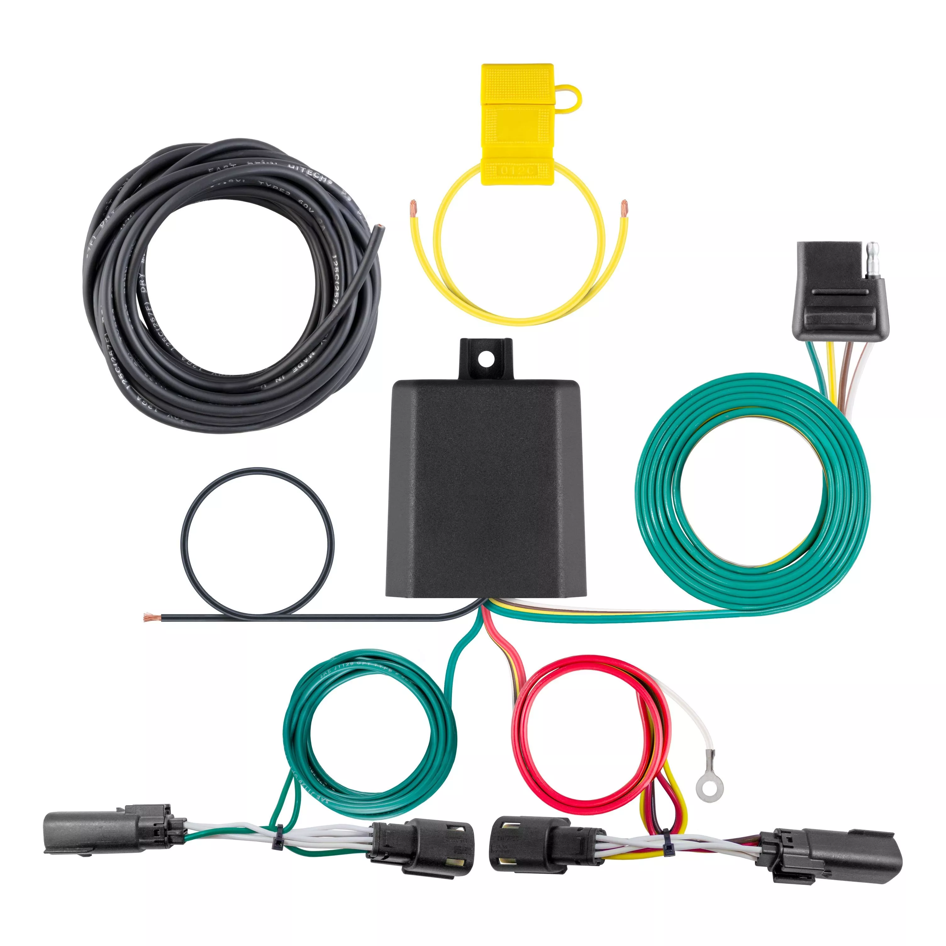 56448 - Vehicle-Side Custom 4-Pin Trailer Wiring Harness, Fits Select Ford Escape - 2020-2022 Ford Escape