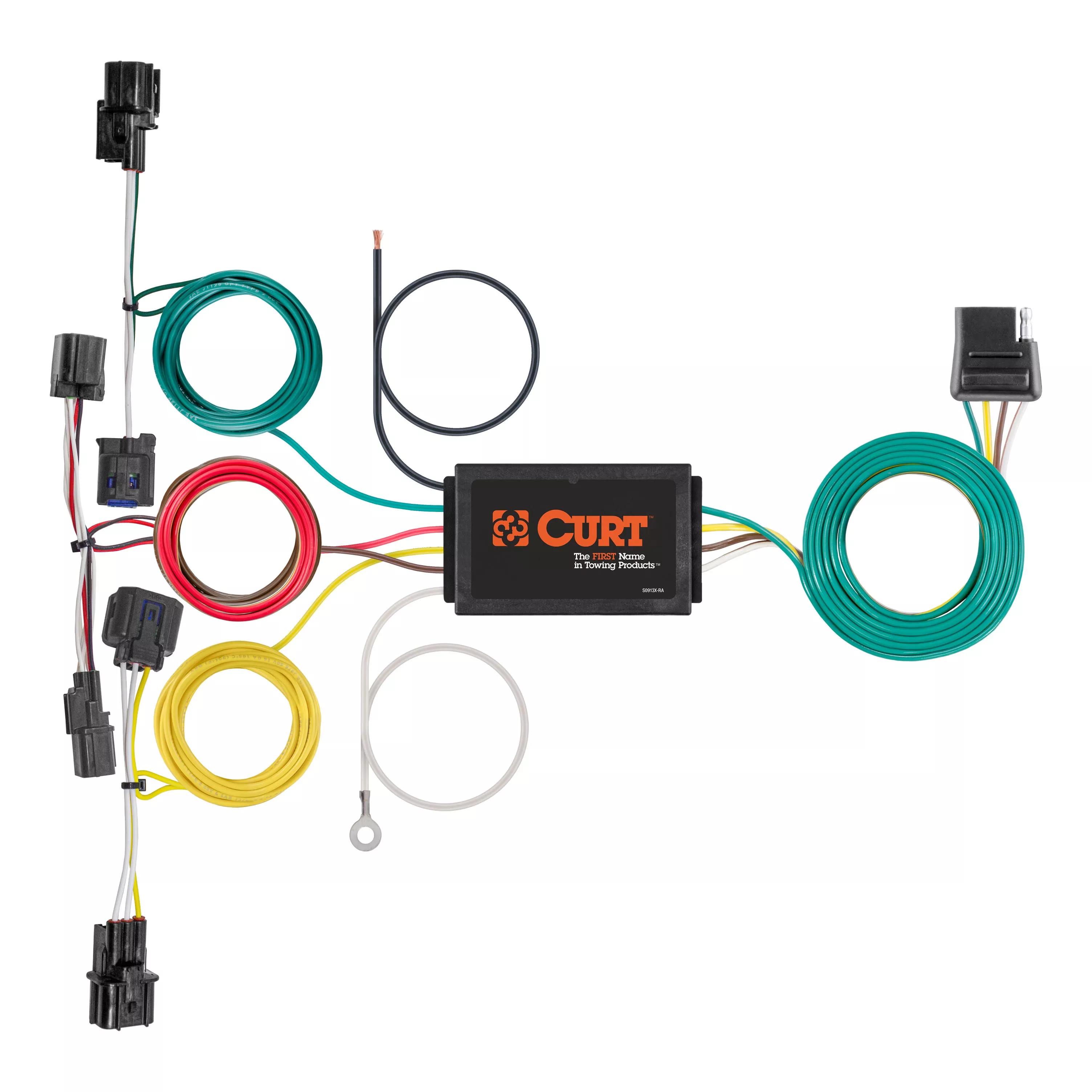 56457 - Vehicle-Side Custom 4-Pin Trailer Wiring Harness, Fits Select Kia Forte - 2019-2024 Kia Forte