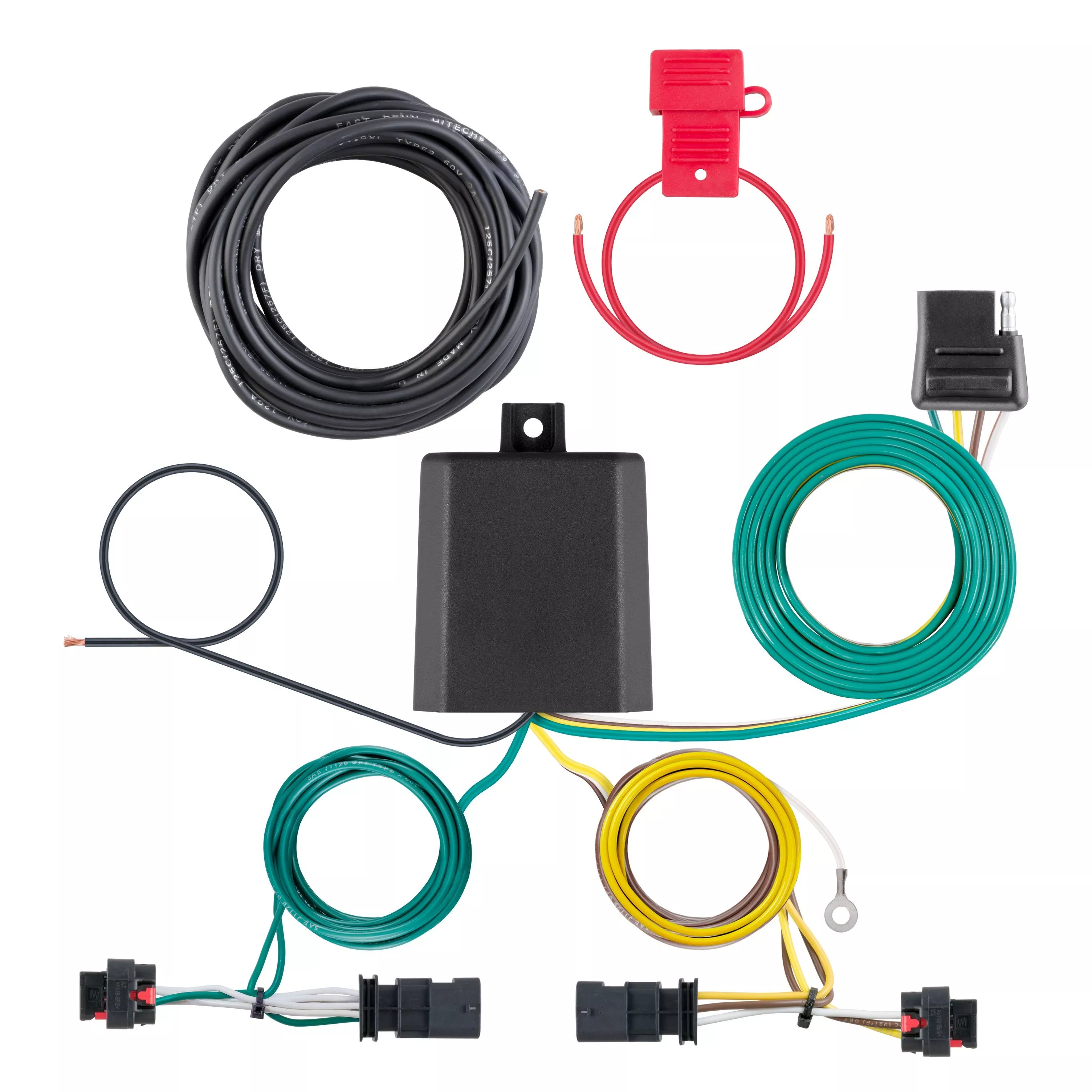 56472 - Vehicle-Side Custom 4-Pin Trailer Wiring Harness, Fits Select Jeep Compass - 2022-2026 Jeep Compass