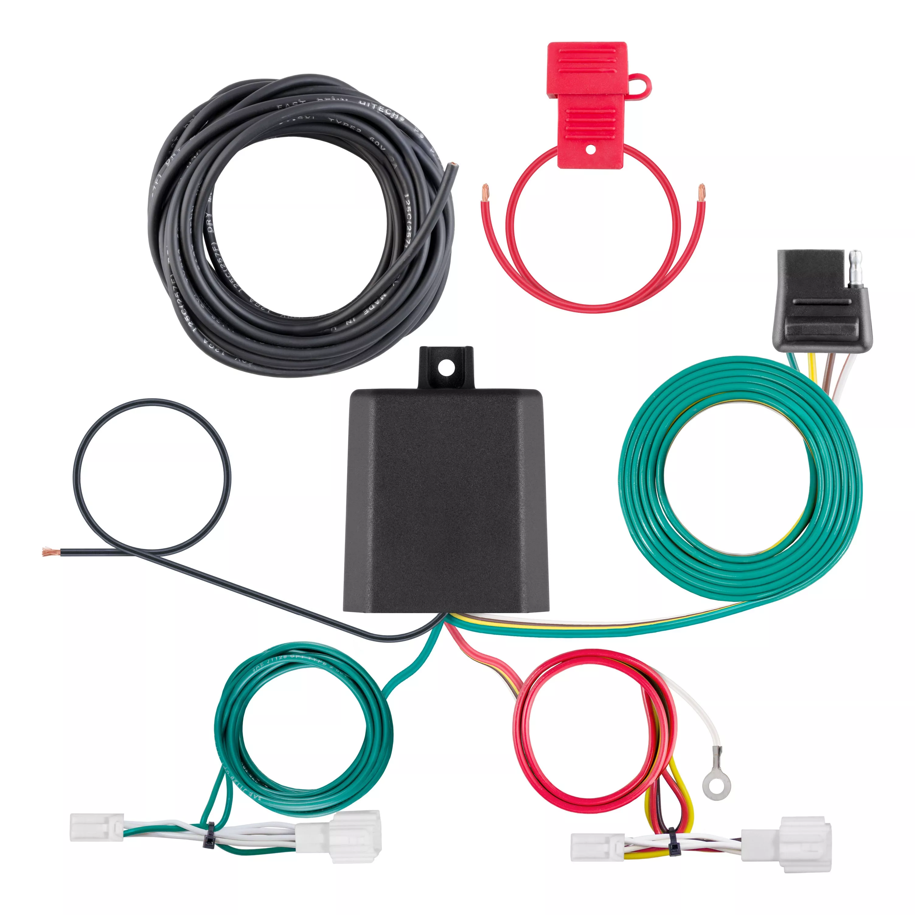 56482 - Vehicle-Side Custom 4-Pin Trailer Wiring Harness, Fits Select Mitsubishi Outlander Sport - 2020-2026 Mitsubishi Outlander Sport and more