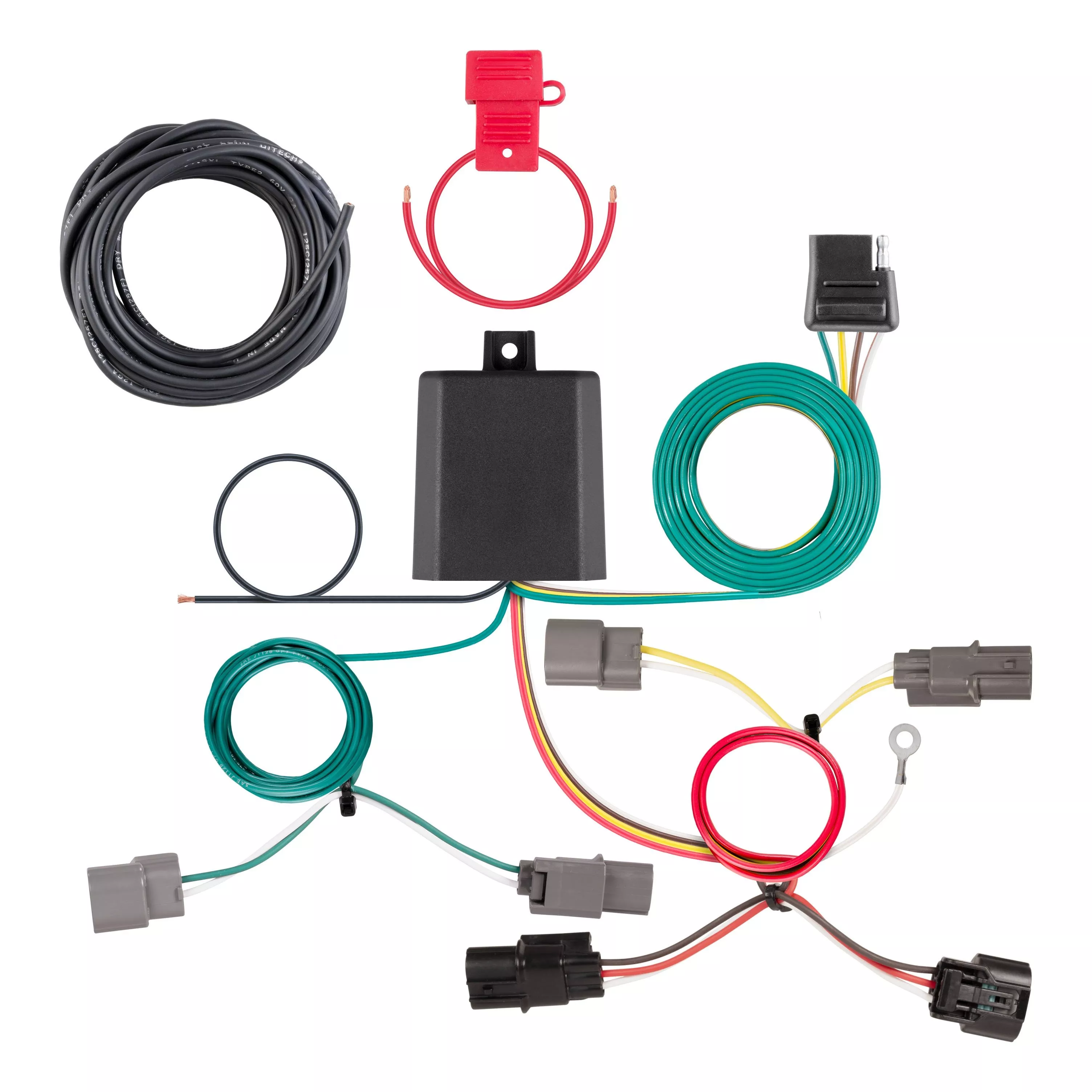 56508 - Vehicle-Side Custom 4-Pin Trailer Wiring Harness, Fits Select Honda Civic - 2022-2026 Honda Civic