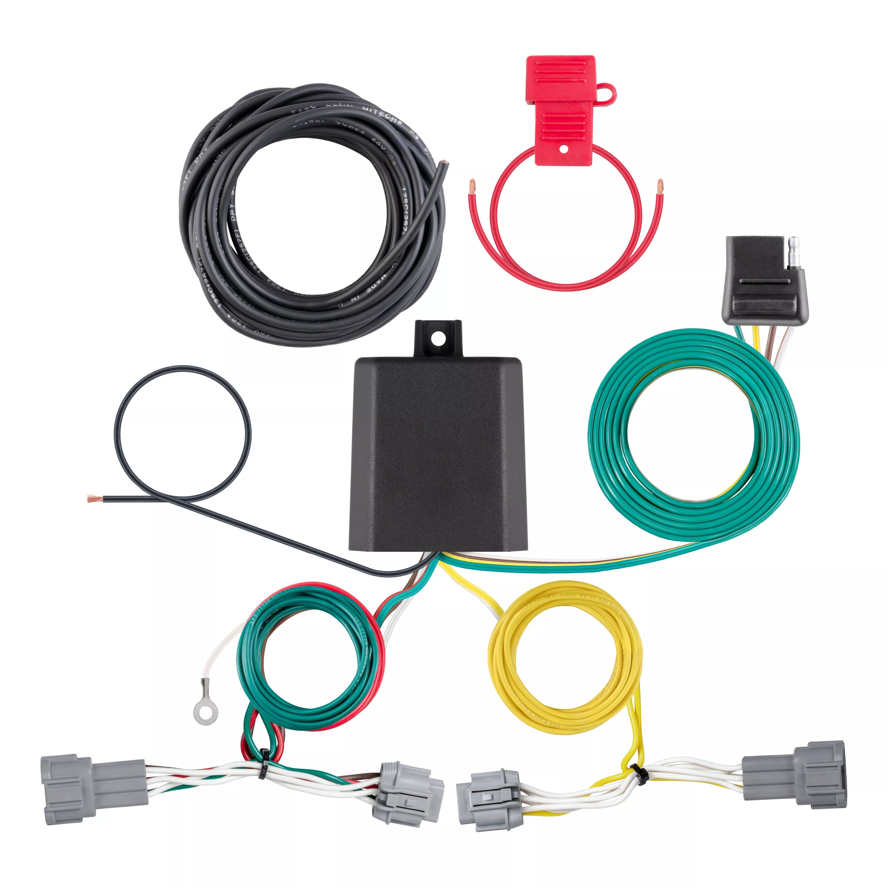 56511 - Vehicle-Side Custom 4-Pin Trailer Wiring Harness, Fits Select Nissan Ariya - 2023-2025 Nissan ARIYA