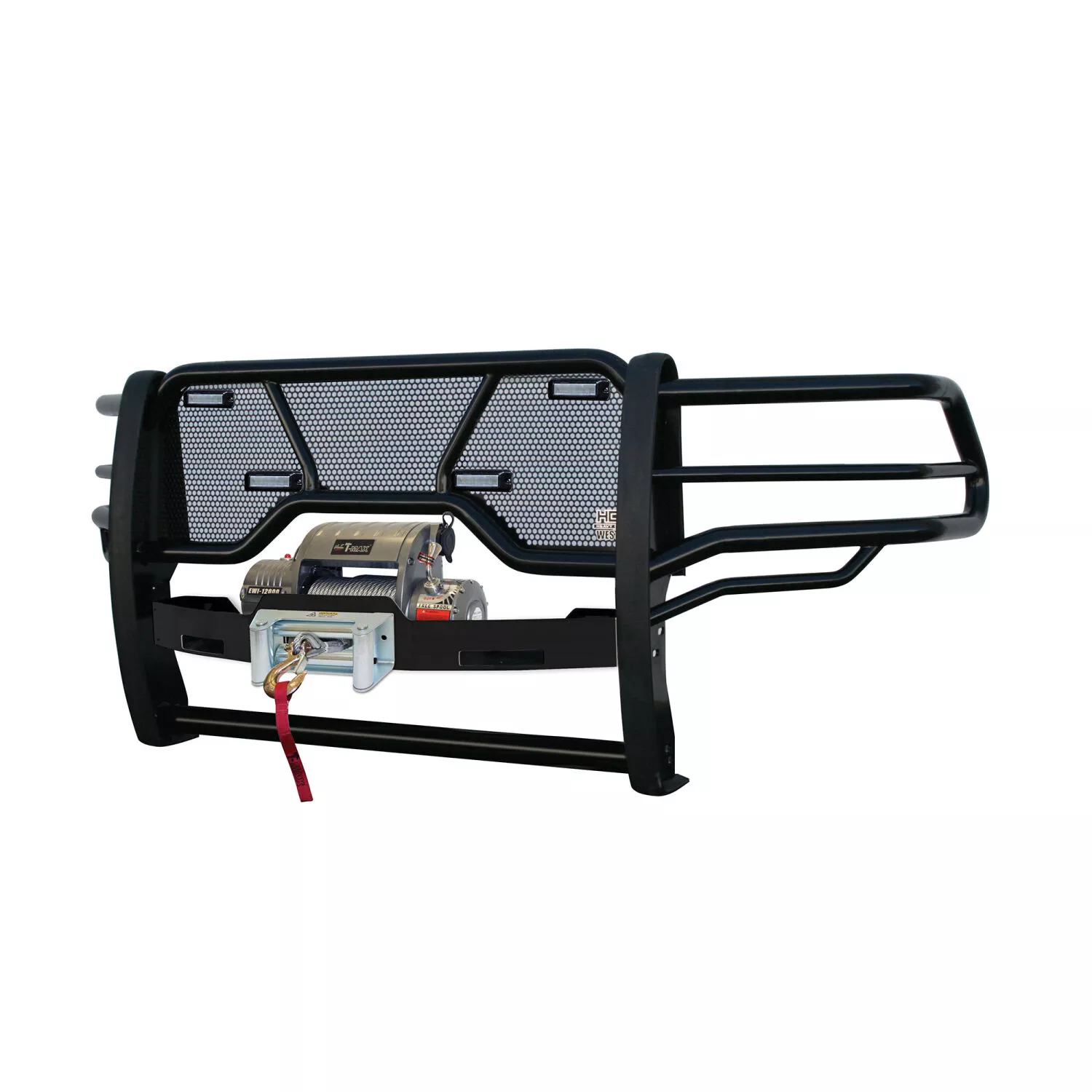 57-93555 - HDX Winch Mount Grille Guard - 2011-2018 Ram 2500, 2011-2018 Ram 3500, 2010 Dodge Ram 2500, 2010 Dodge Ram 3500