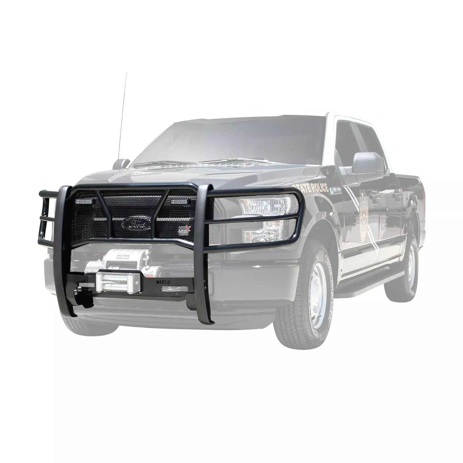57-93835 - HDX Winch Mount Grille Guard - 2015-2020 Ford F-150