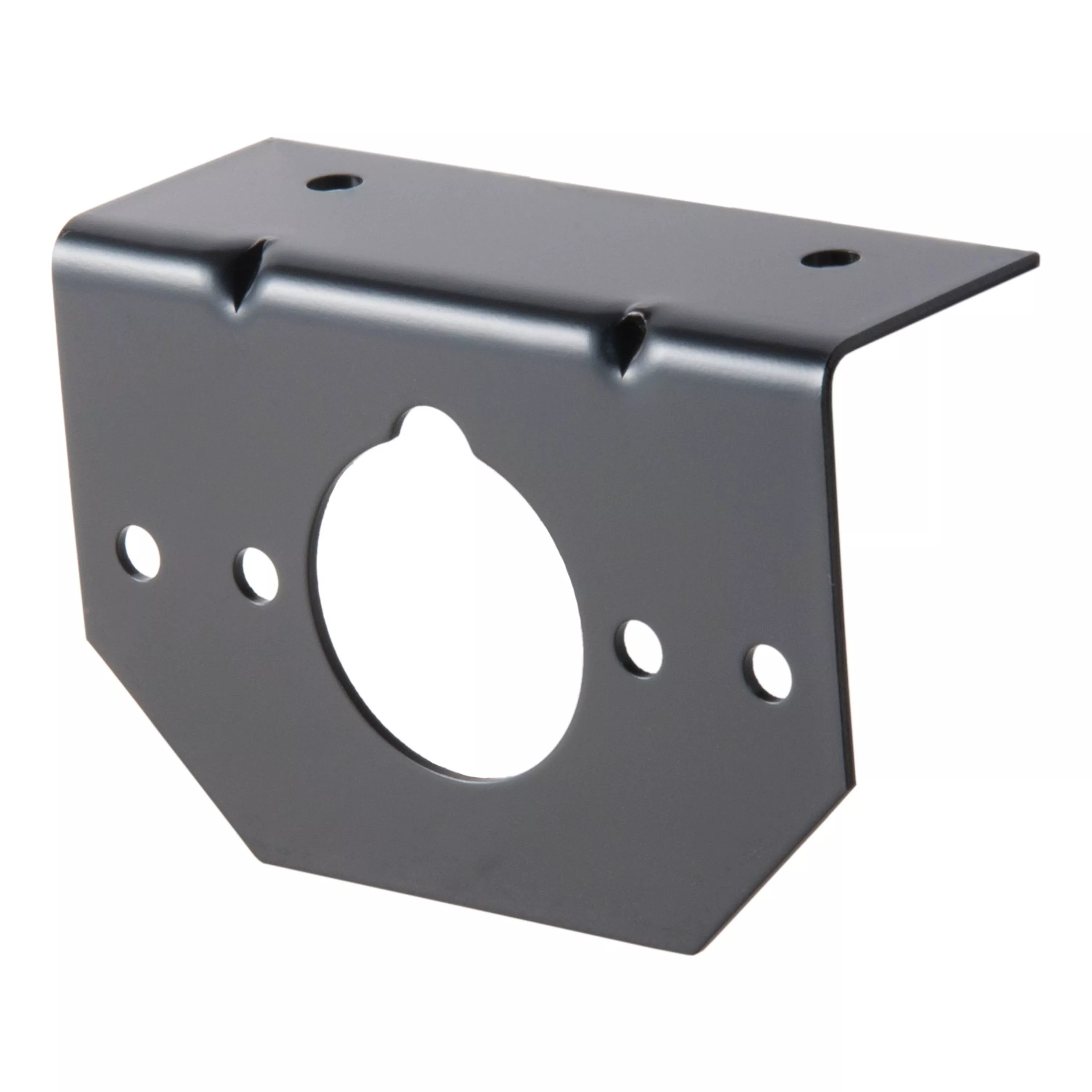 57208 - Vehicle-Side Trailer Wiring Harness Mounting Bracket for 4-Way or 6-Way Round