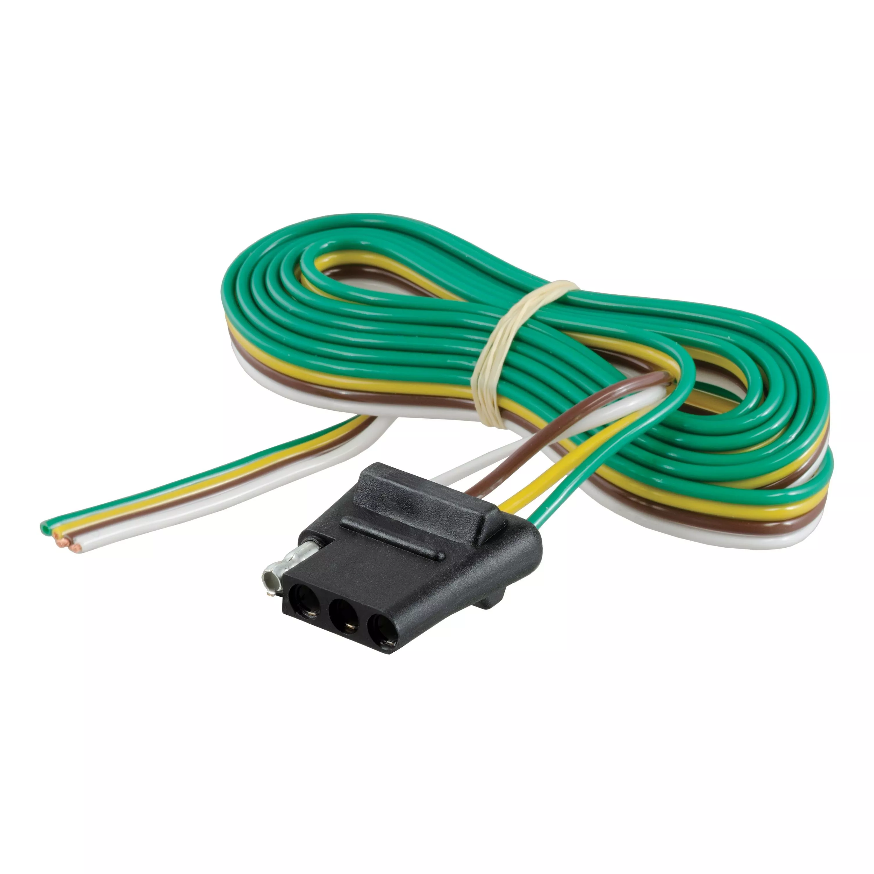 58041 - Vehicle-Side 4-Pin Flat Trailer Wiring Harness with 60-Inch Wires