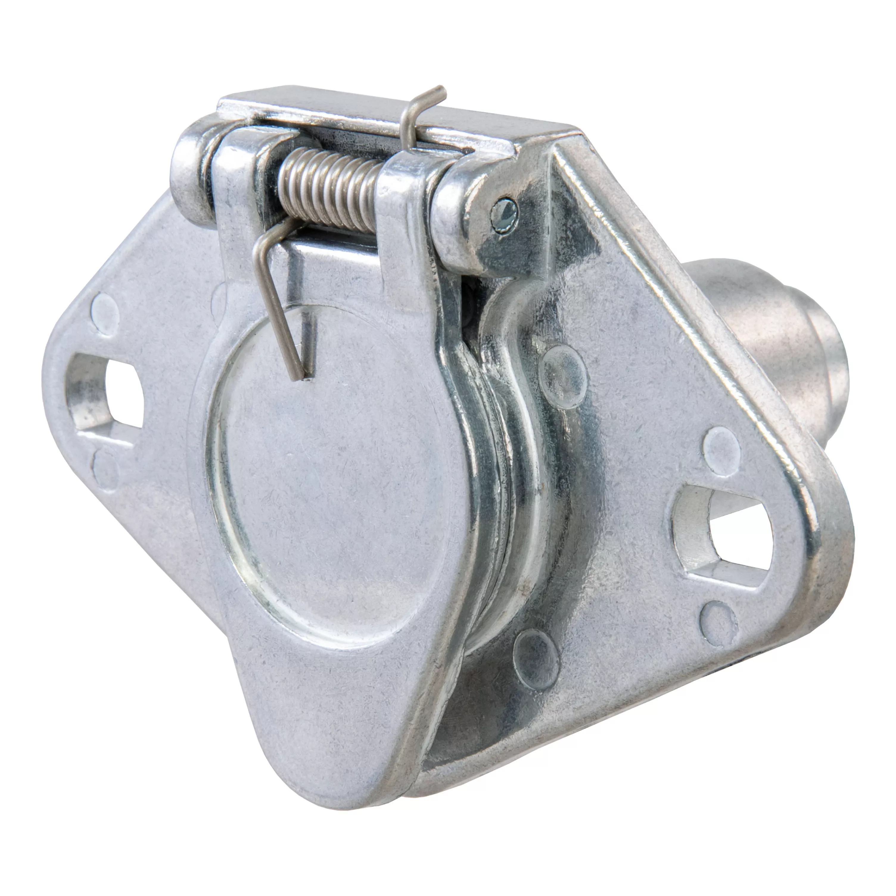 58070 - Vehicle-Side 4-Pin Round Trailer Wiring Harness Socket
