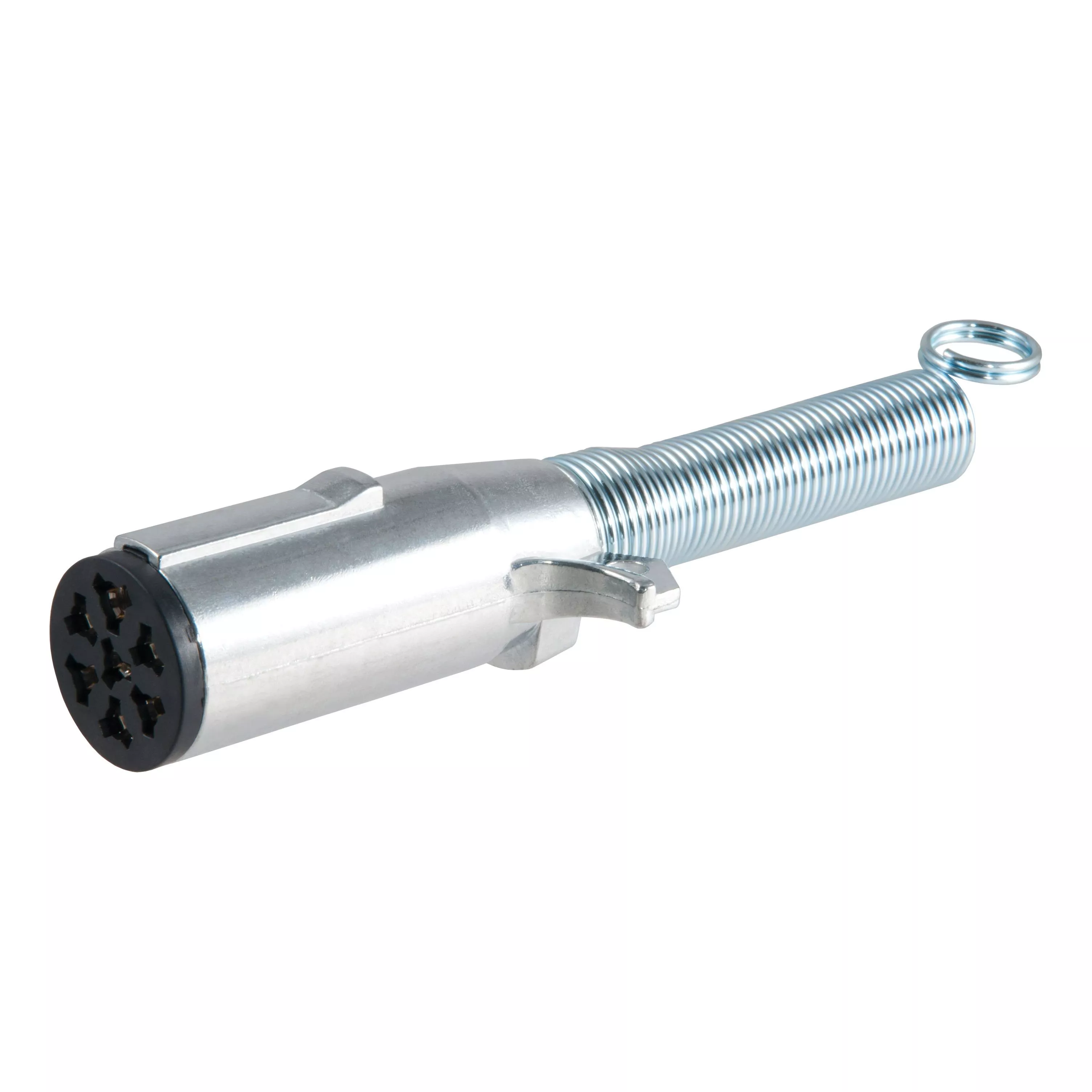 58181 - Trailer-Side 7-Pin Round Wiring Harness Socket with Spring