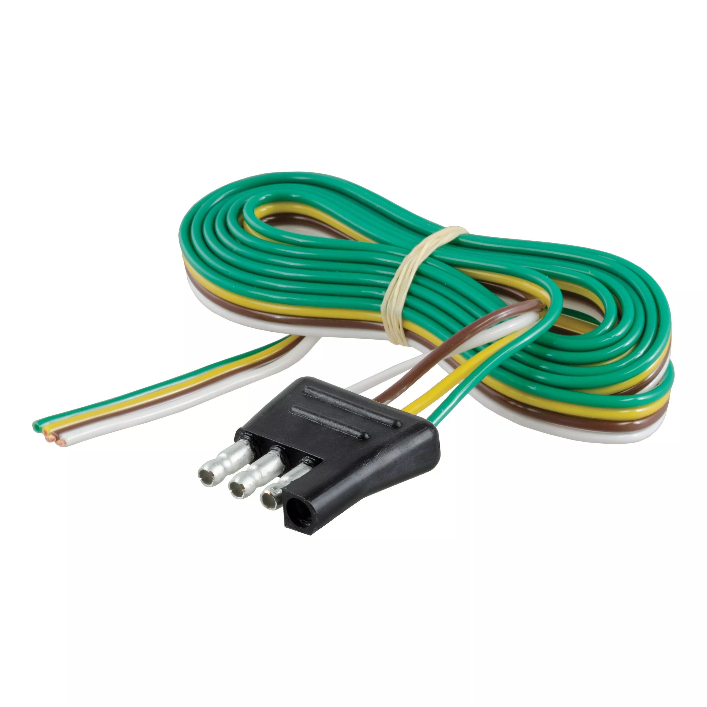 58348 - Trailer-Side 4-Pin Flat Wiring Harness with 48-Inch Wires