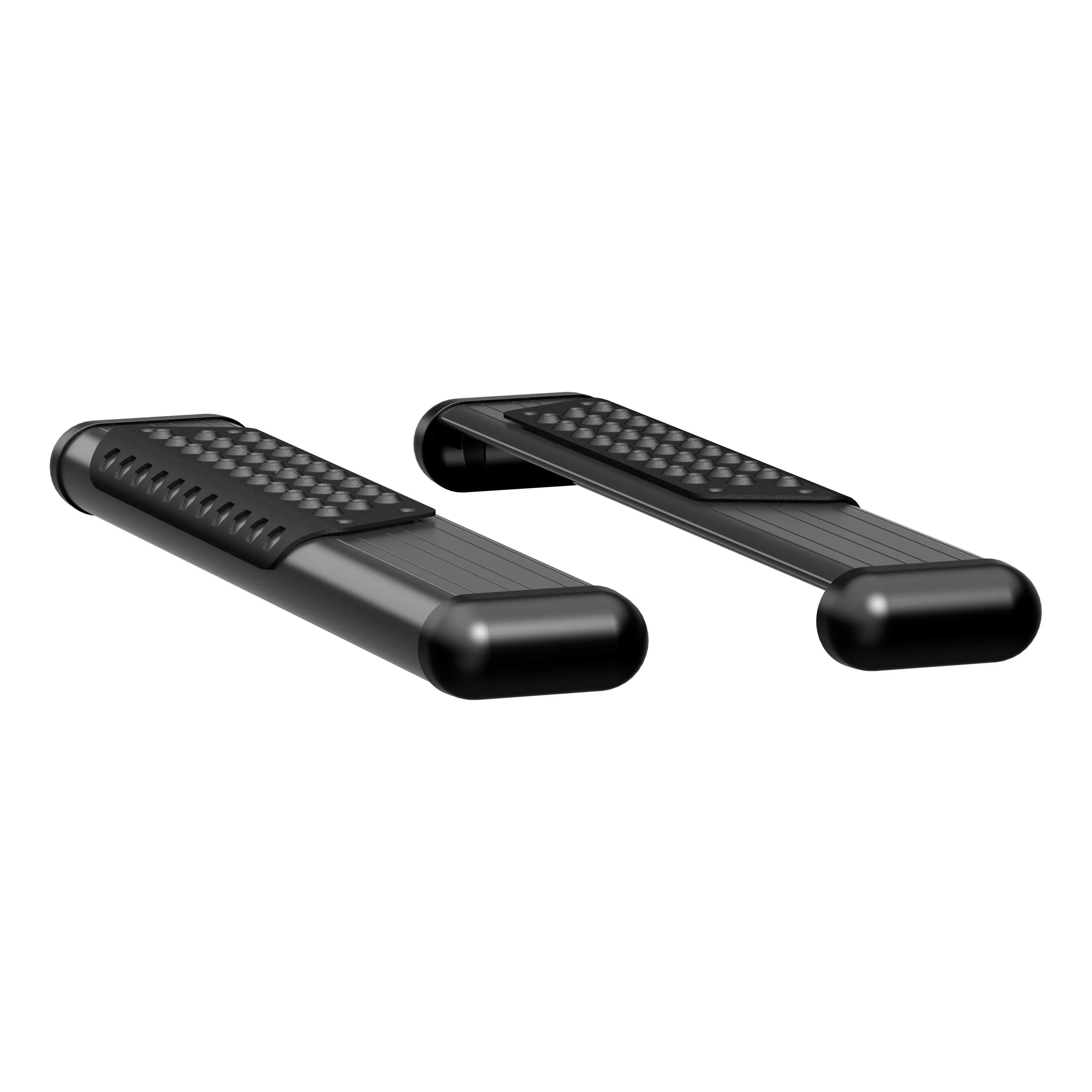 584036-570340 - O-Mega II 36-Inch Black Aluminum Side Steps, Select Chevrolet Express, GMC Savana 1500, 2500, 3500 - 2003-2027 Chevrolet Express 2500 and more
