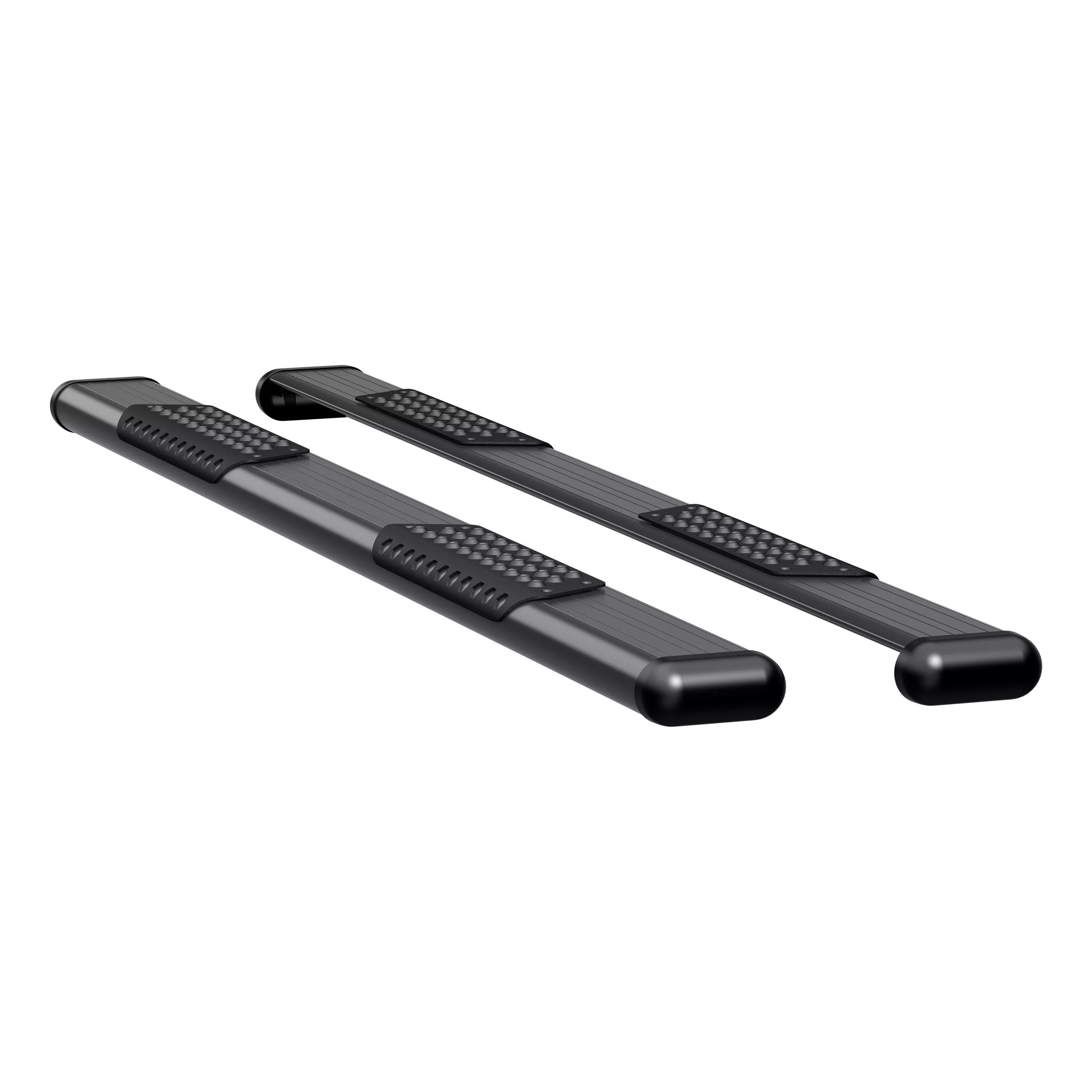 584088-570752 - O-Mega II 88-Inch Black Aluminum Side Steps, Select Toyota Tundra - 2007-2021 Toyota Tundra