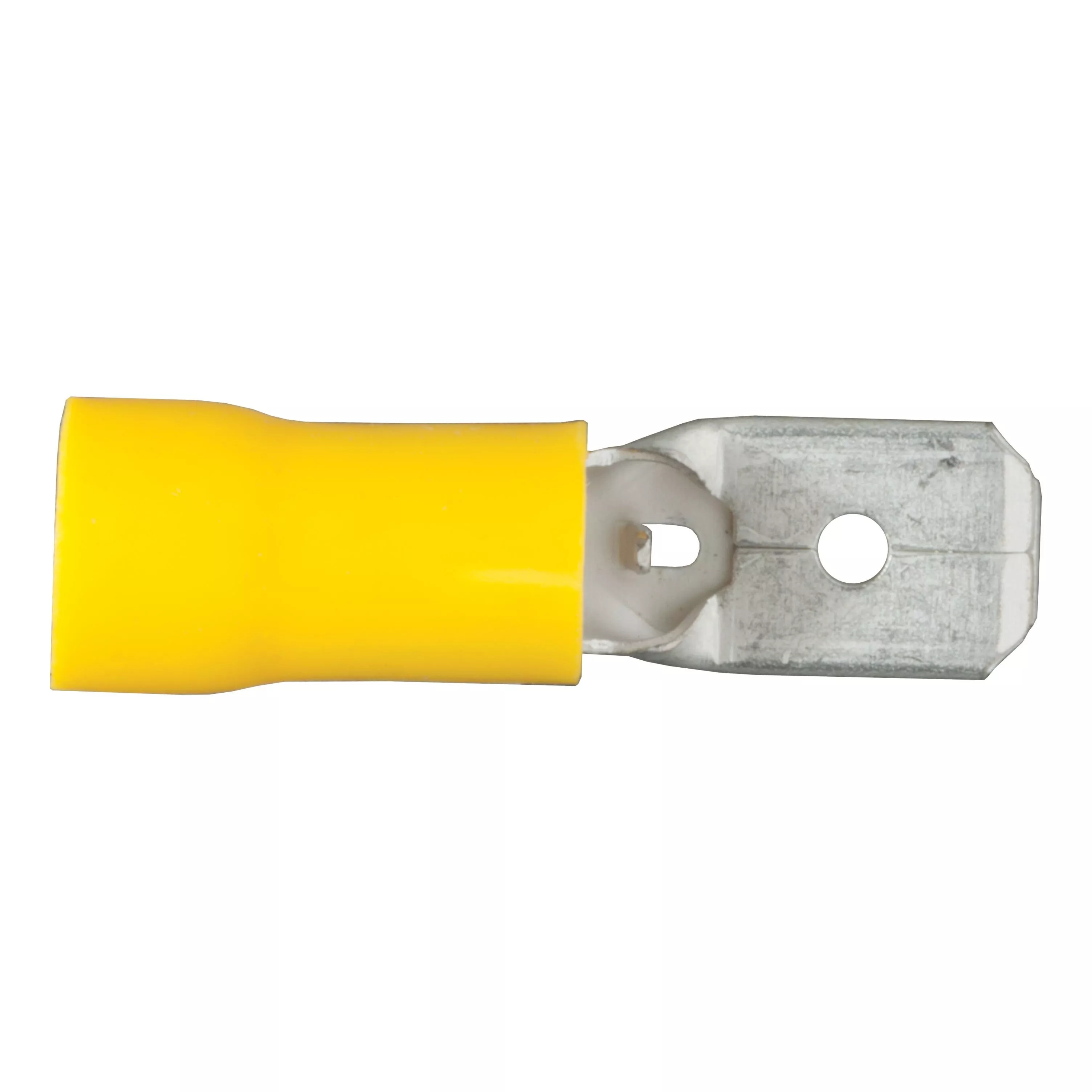 59433 - 12-10 Gauge Yellow Vinyl-Insulated Male Wire Quick Connectors, 100-Pack