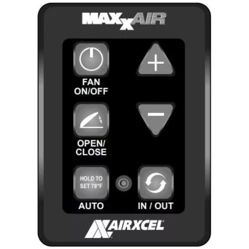 6 KEY WALL CONTROL, BLACK