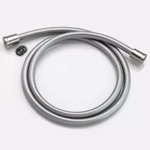 60" Vinyl Shower Hose White