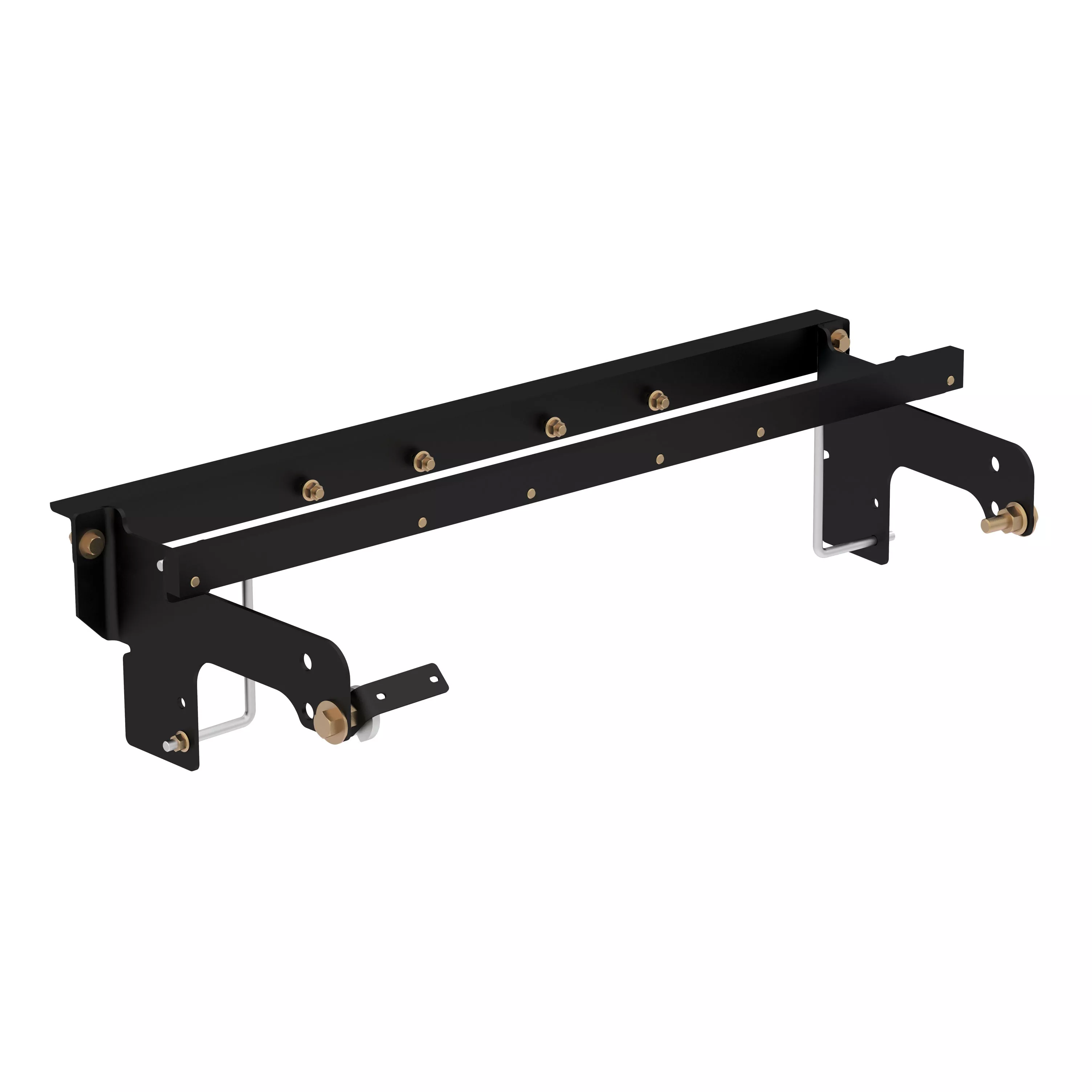 60648 - Double Lock EZr Gooseneck Installation Brackets, Fits Select Chevrolet Silverado, GMC Sierra 2500, 3500 HD - 2001-2010 Chevrolet Silverado 2500 HD and more