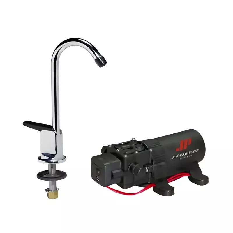 61123 Johnson Pump Faucet/1.1Gph Pump Combo 12V