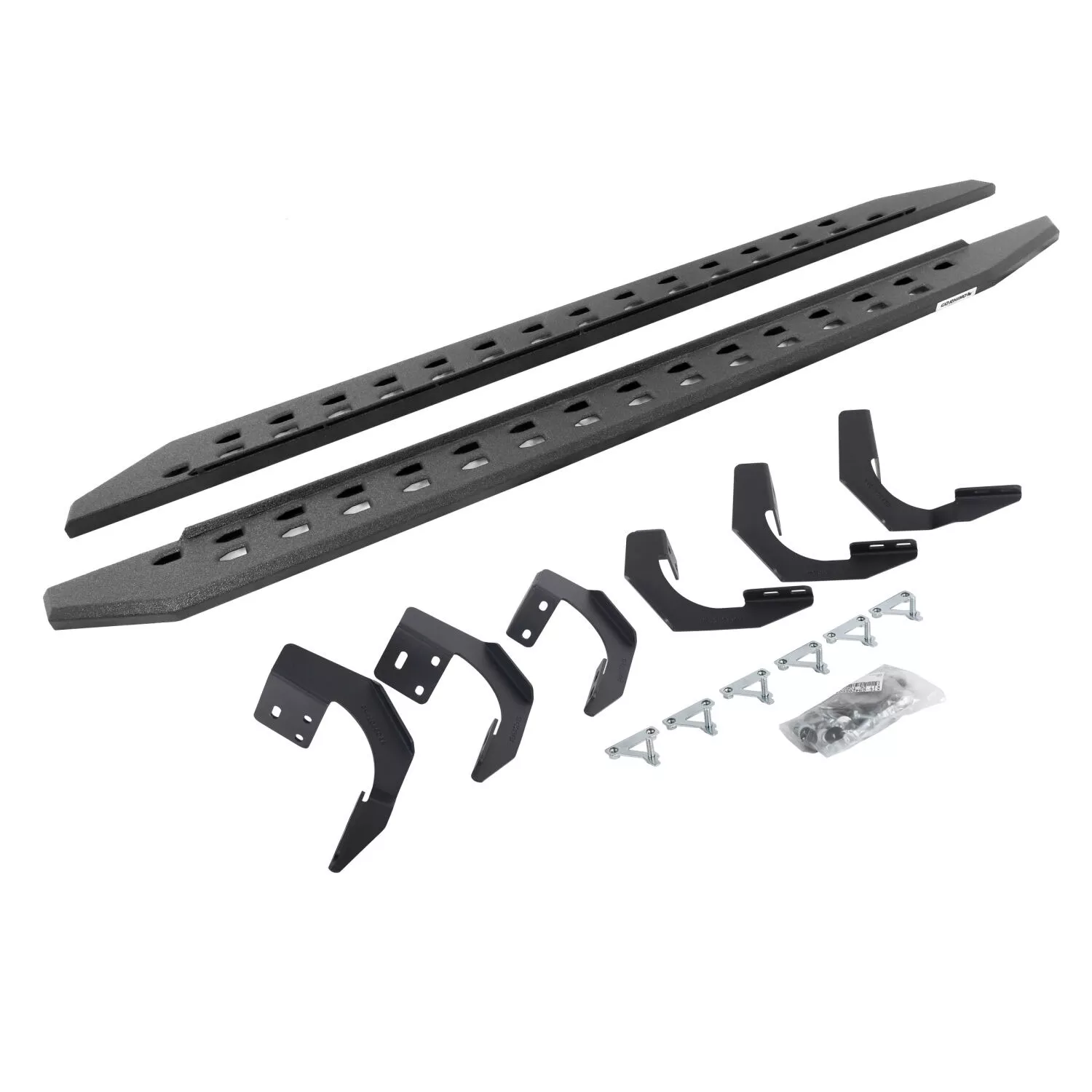 69430680ST - RB20 Slim Line Running Boards with Mounting Bracket Kit - 2019-2026 Ram 1500