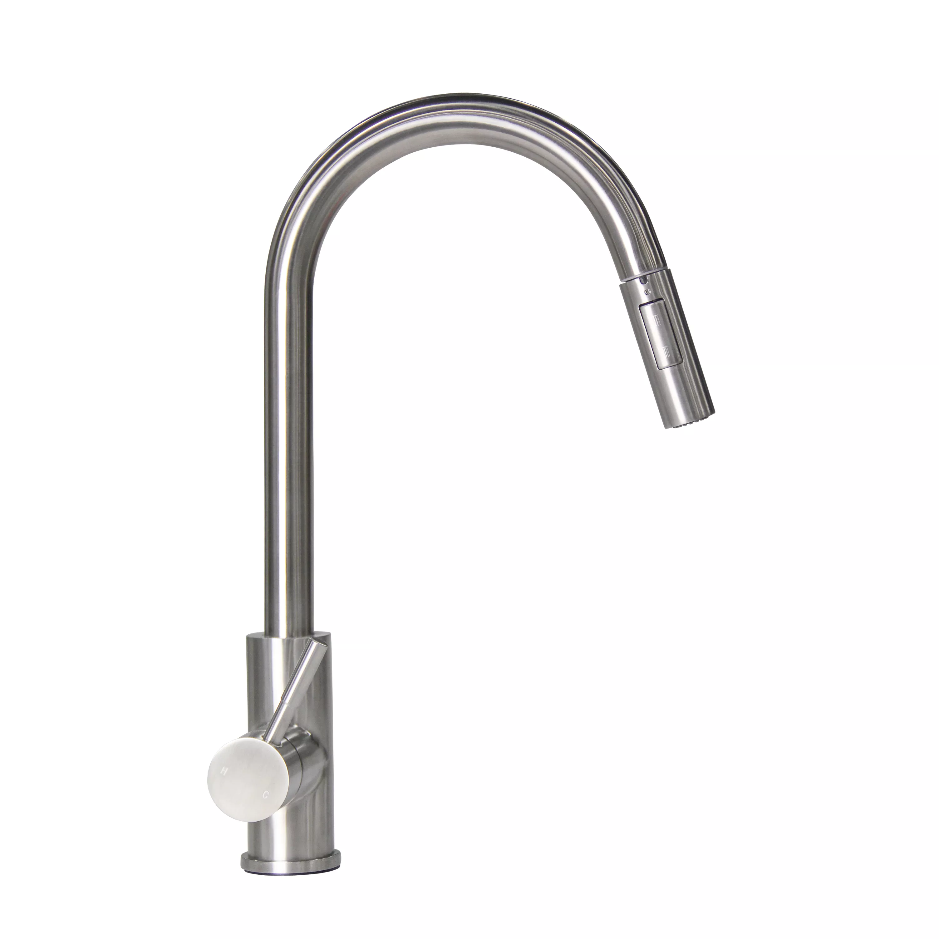 719333 - Flow Max™ Bullet Pull-Down Kitchen Faucet - Stainless Steel