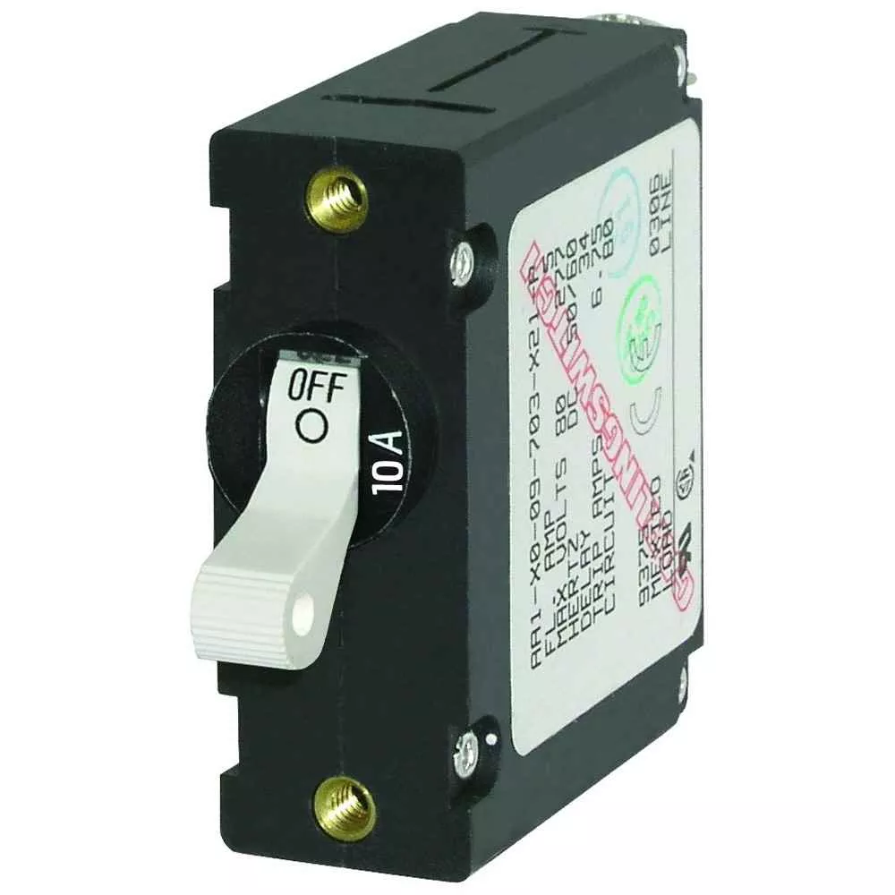 7206 AC/DC Single Pole Magnetic World Circuit Breaker – 10 Amp